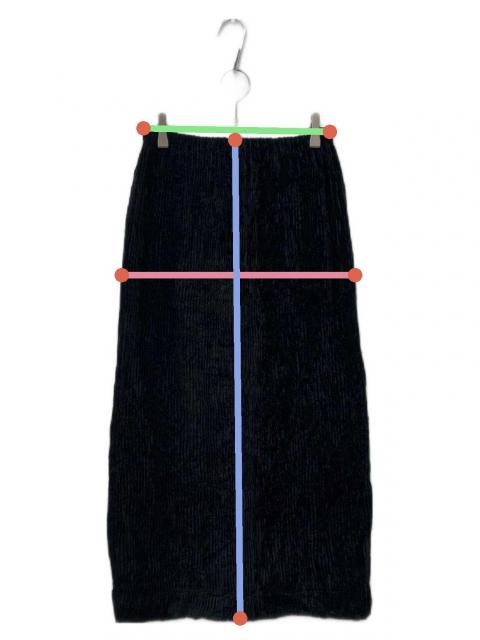 1997年 イッセイミヤケ　ベロアプリーツ　ロングスカート　プリーツプリーズ 中古・古着通販】ISSEY MIYAKE (イッセイミヤケ) ベロアプリーツ