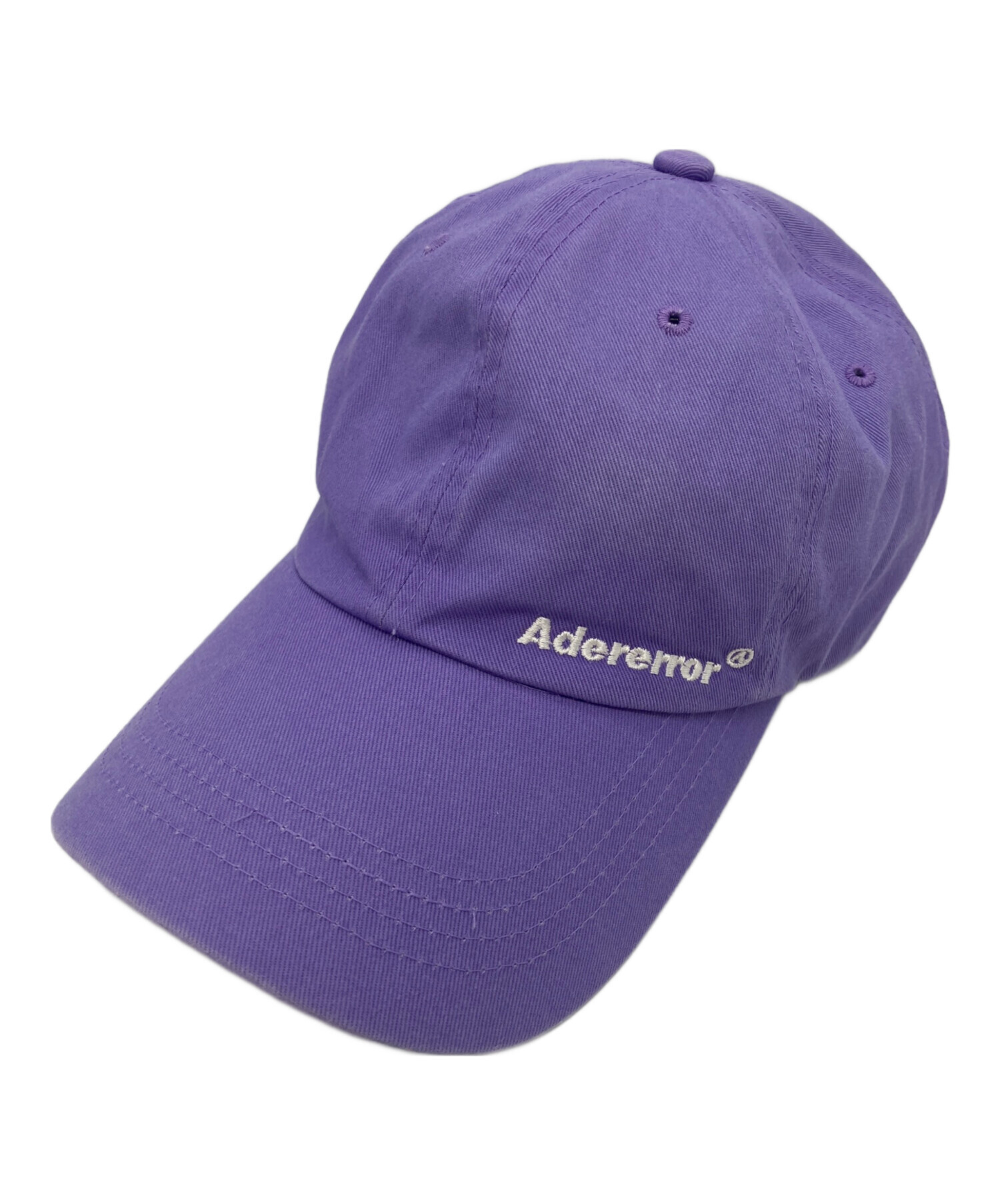 中古・古着通販】ADER error (アーダーエラー) ロゴキャップ パープル