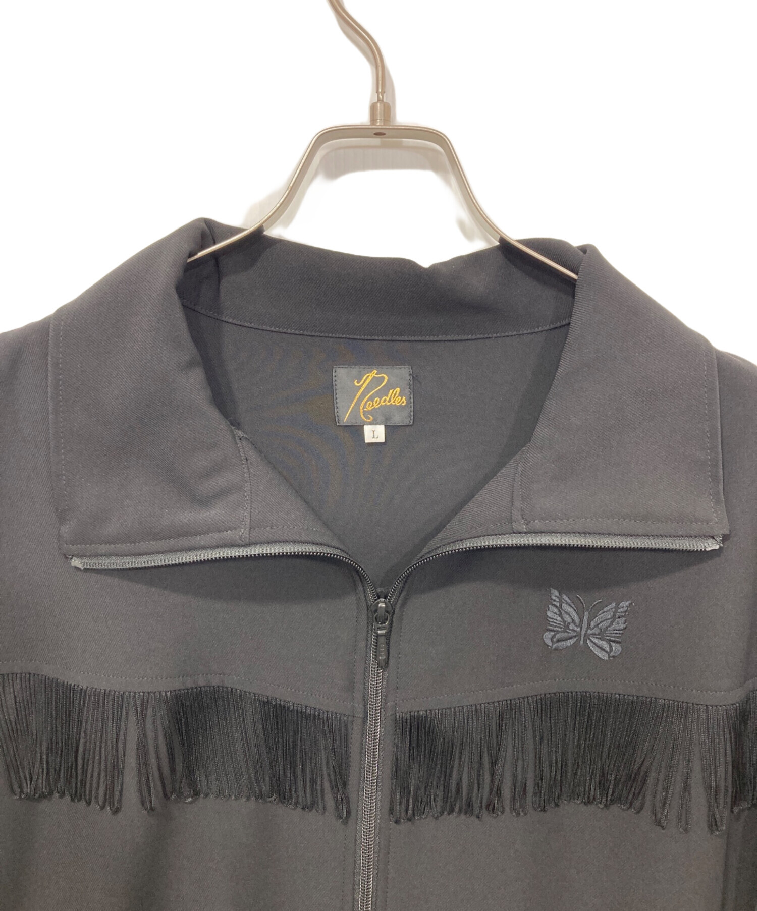 中古・古着通販】Needles (ニードルズ) Fringe Track Jacket - Poly 