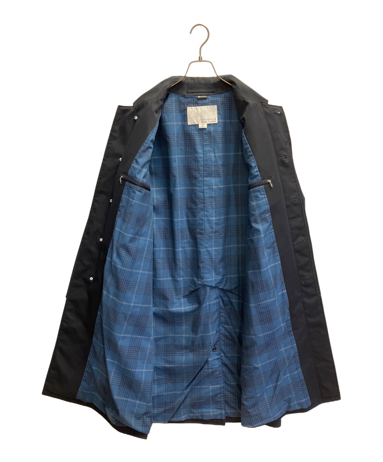 中古・古着通販】nanamica (ナナミカ) Balmacaan Coat ダークネイビー