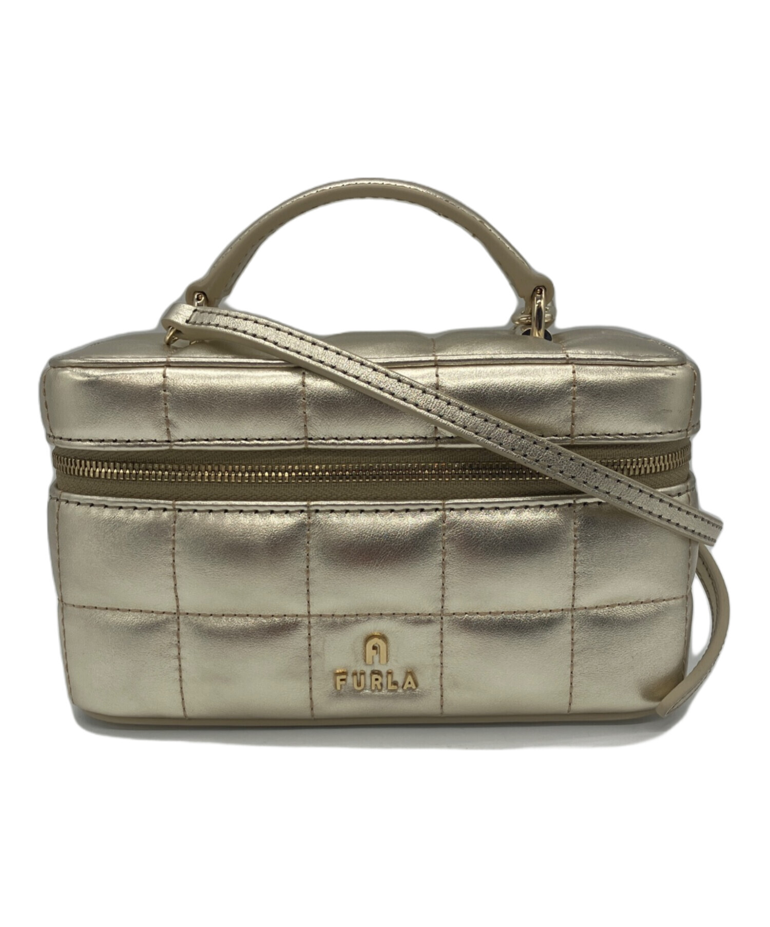 中古・古着通販】FURLA (フルラ) CAMELIA MINI CROSSBODY VANITY CASE