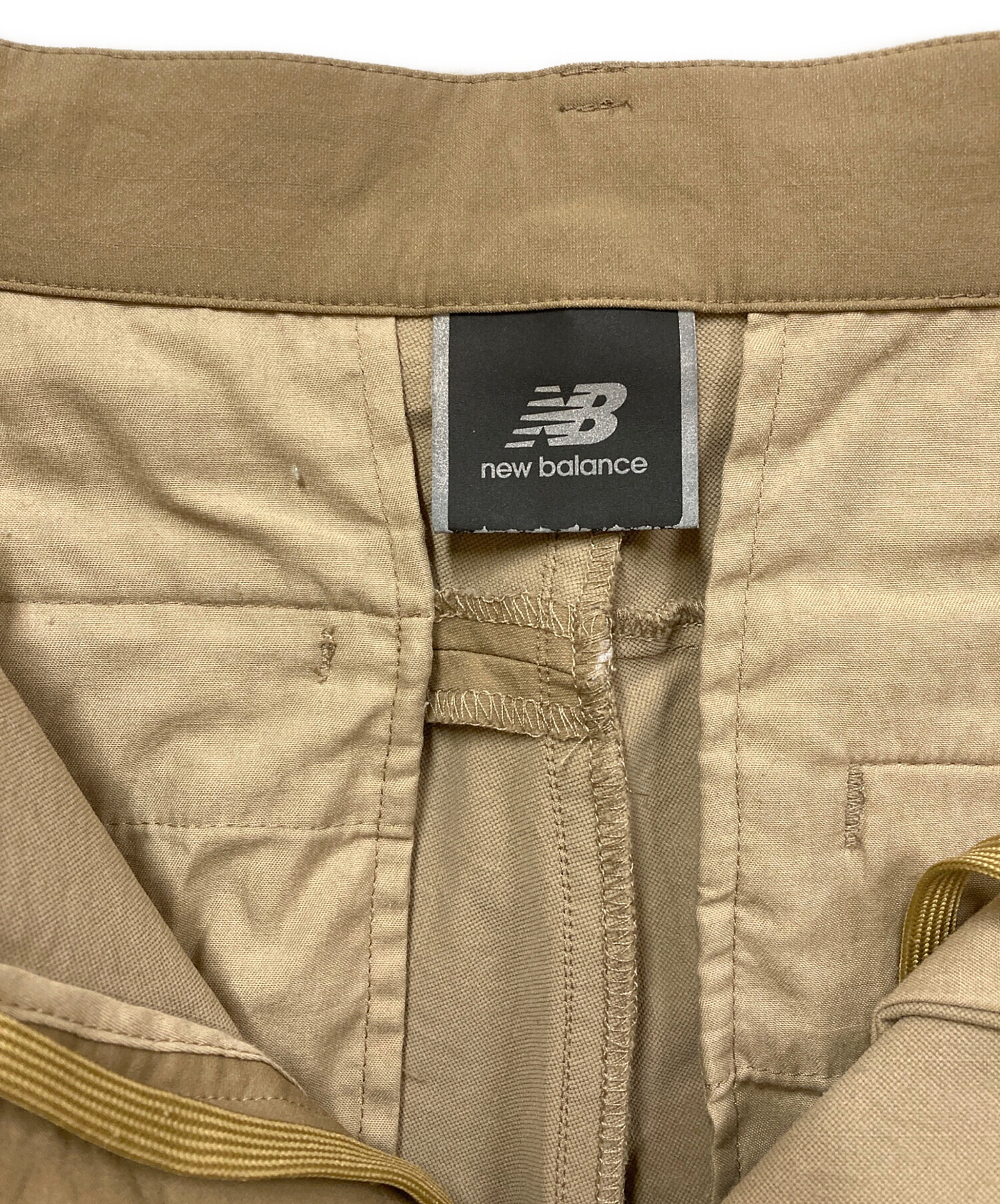 中古・古着通販】NEW BALANCE (ニューバランス) ワイドパンツ ベージュ