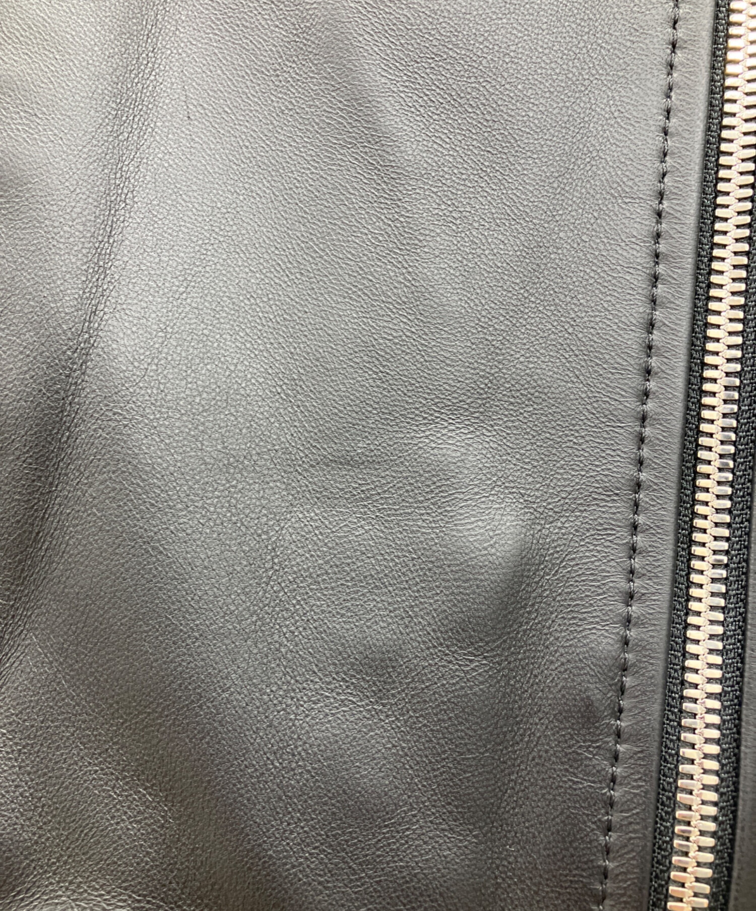 極美品 23区 シープレザー ライダースジャケット 36サイズ 定価6.4万円 シープレザー】シングルライダースジャケット / GOTAIRIKU