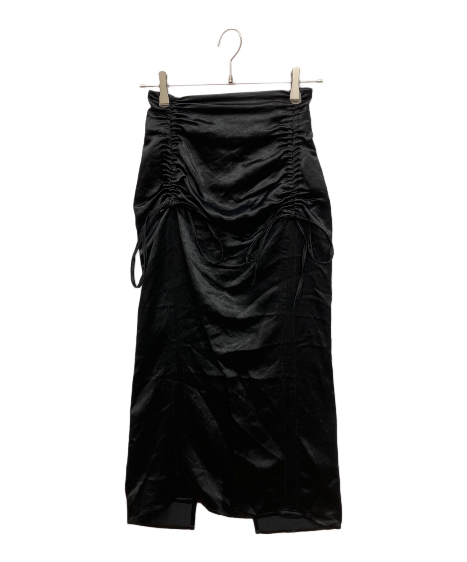 【完売品】MAISON SPECIAL サテンシャーリングスカート 中古・古着通販】MAISON SPECIAL (メゾンスペシャル) Satin Shirring
