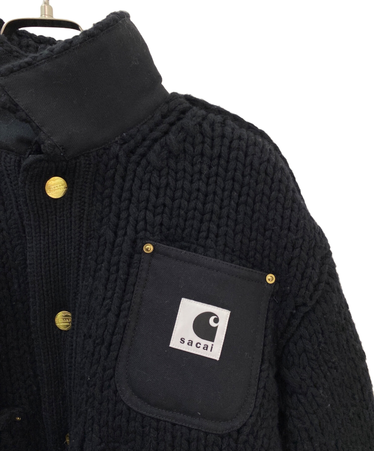 中古・古着通販】sacai (サカイ) CarHartt (カーハート) Knit Jacket