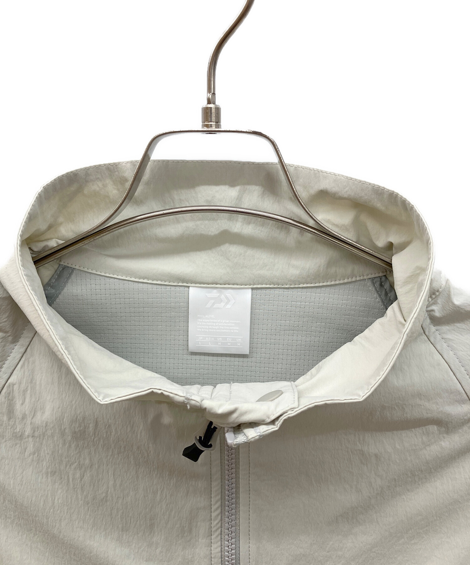 中古・古着通販】DAIWA (ダイワ) ナイロンジャケット ライトグレー