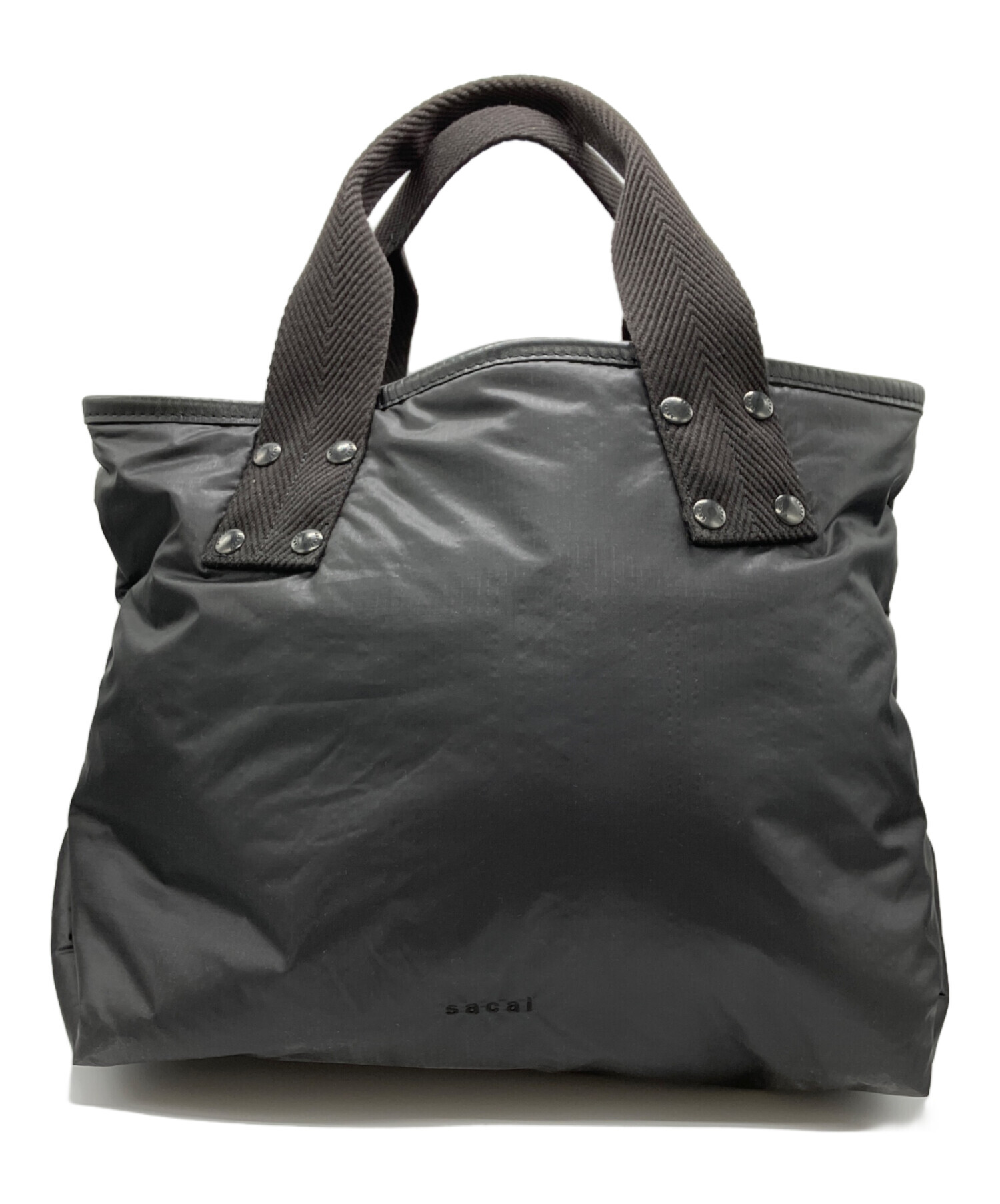 中古・古着通販】sacai (サカイ) Medium Skytex Tote Bag ブラック