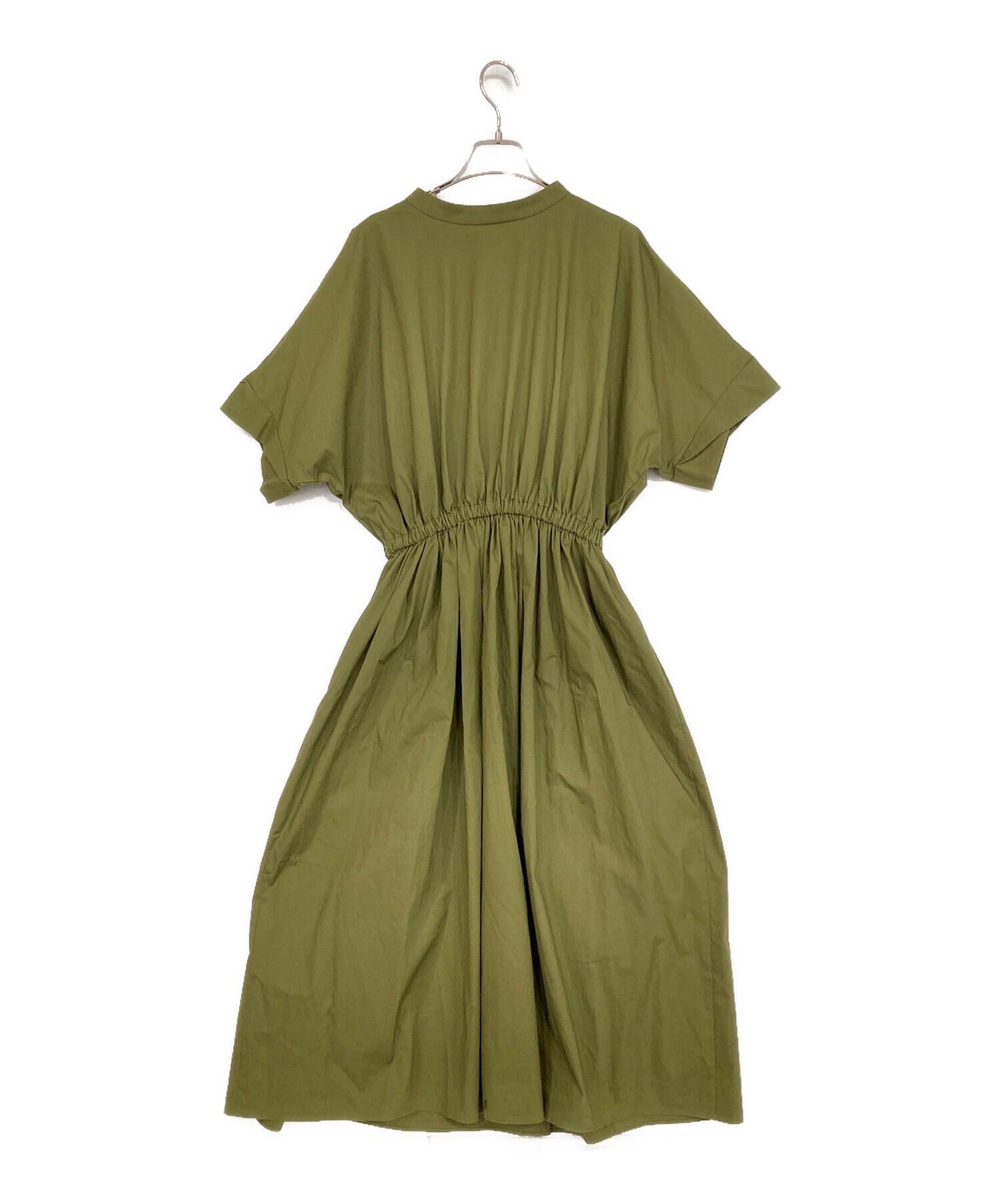 美品【ボーダーズアットバルコニー】トップス カーキ 38 ボーダーズアットバルコニー トップス カーキ 38