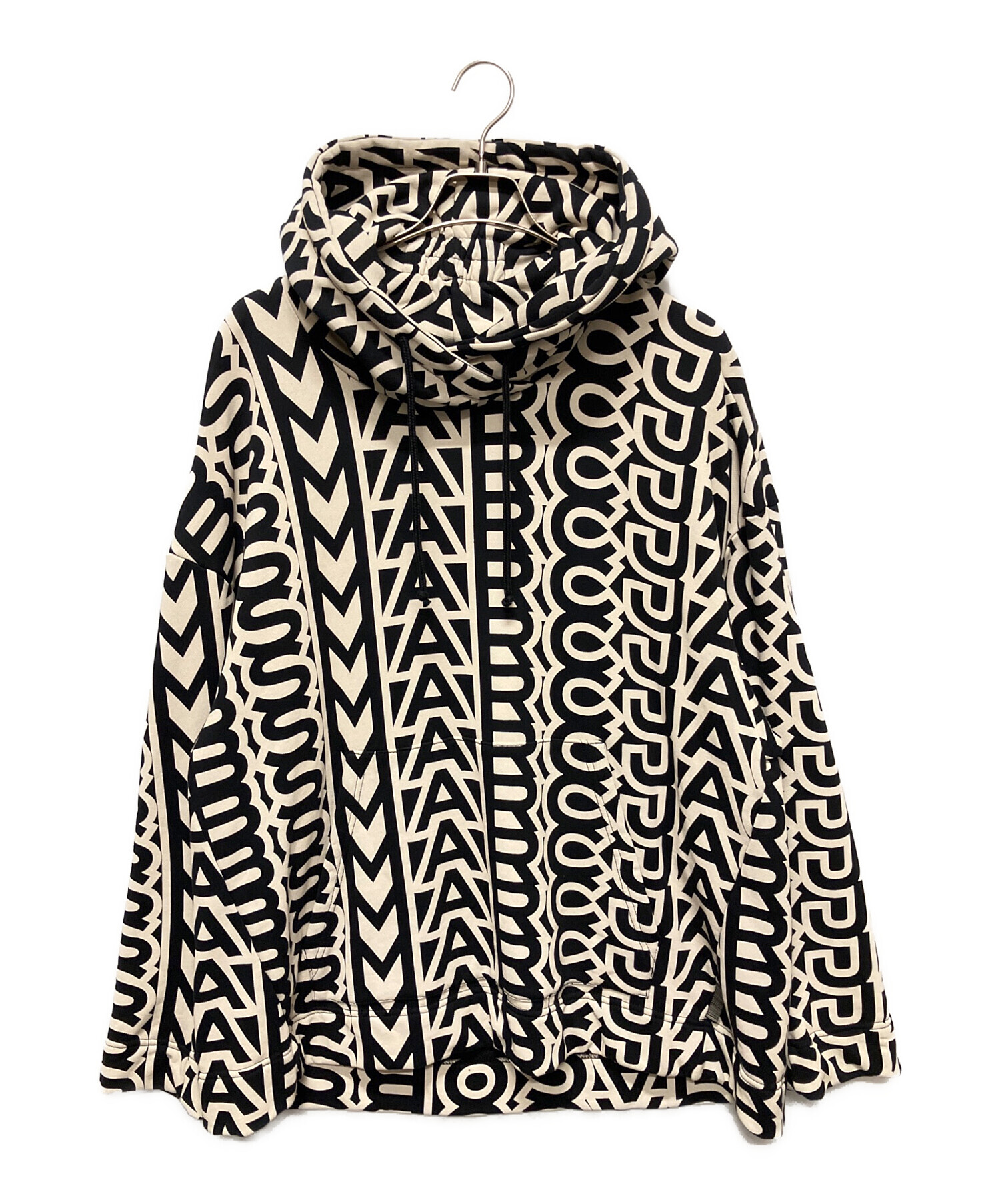 と*み様 MARC JACOBS フーディー パーカー オーバーサイズ モノグラ 中古・古着通販】MARC JACOBS (マークジェイコブス) TheMonogram