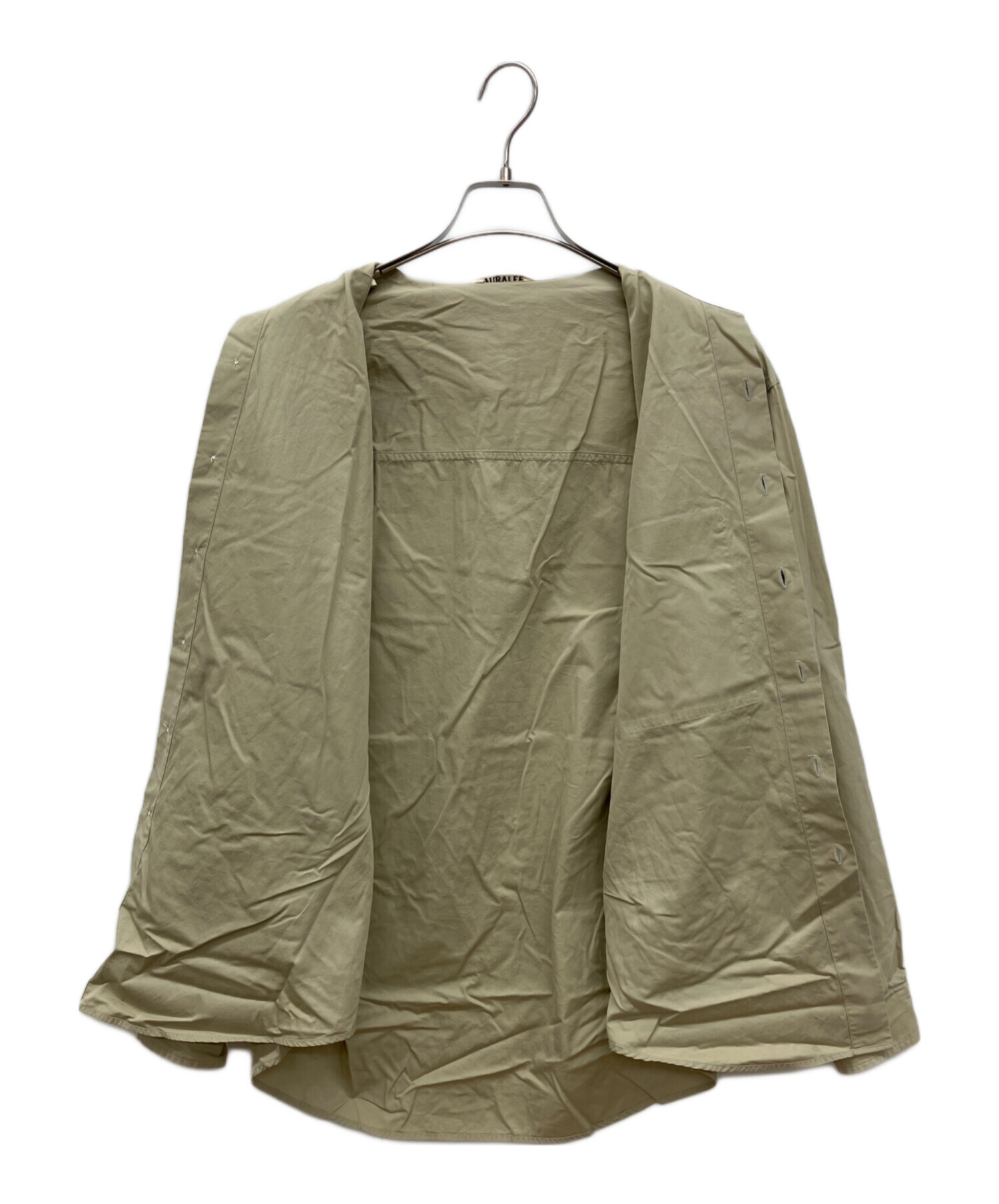 中古・古着通販】AURALEE (オーラリー) WASHED FINX TWILL BIG SHIRTS