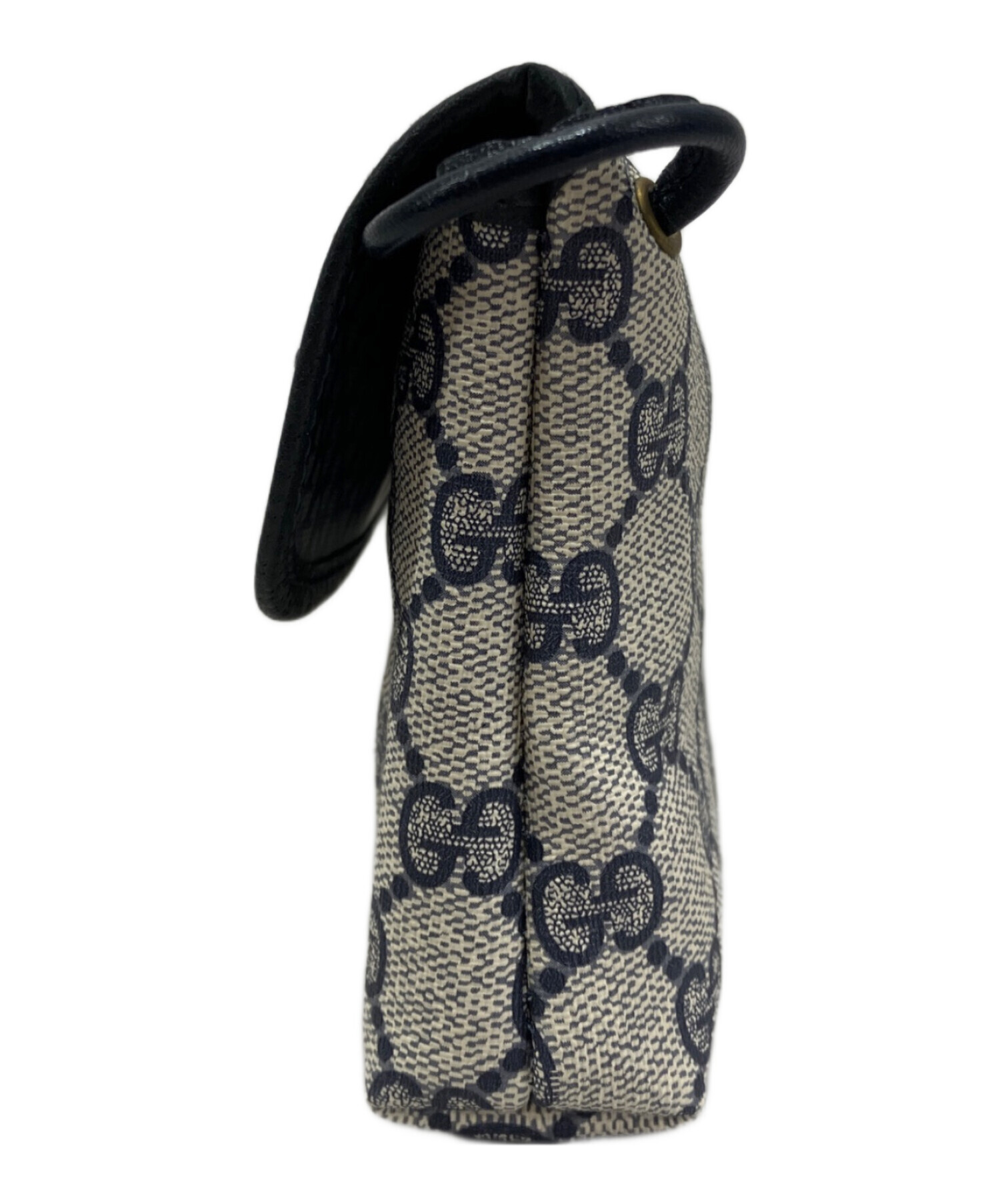 正規品 GUCCI グッチ オールド グッチ ヴィンテージ ポーチ ネイビー GUCCI（グッチ） シェリーラインオールドグッチ ポーチ 紺 010 378 箱