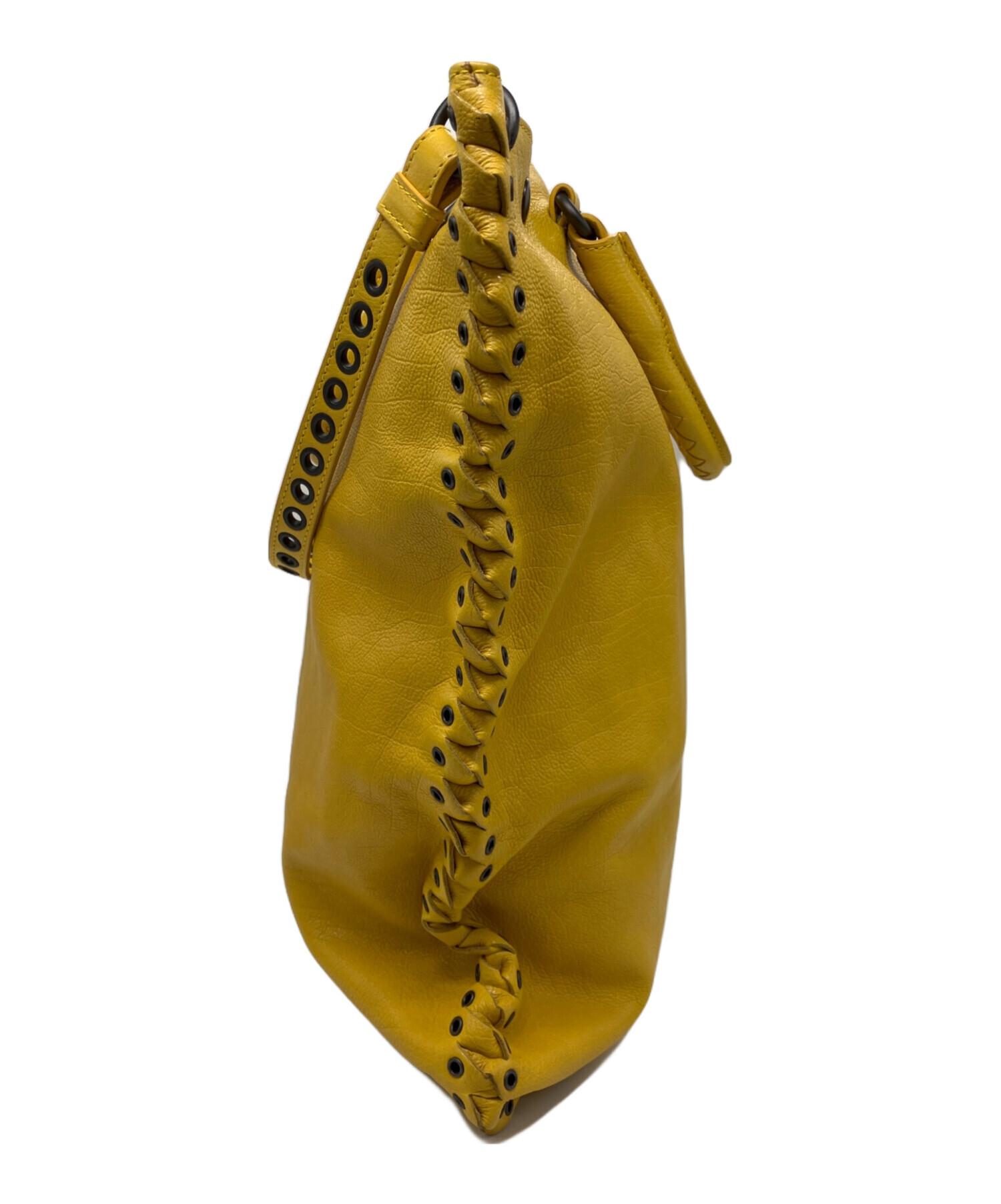 中古・古着通販】BOTTEGA VENETA (ボッテガベネタ) ハトメ2WAYレザー