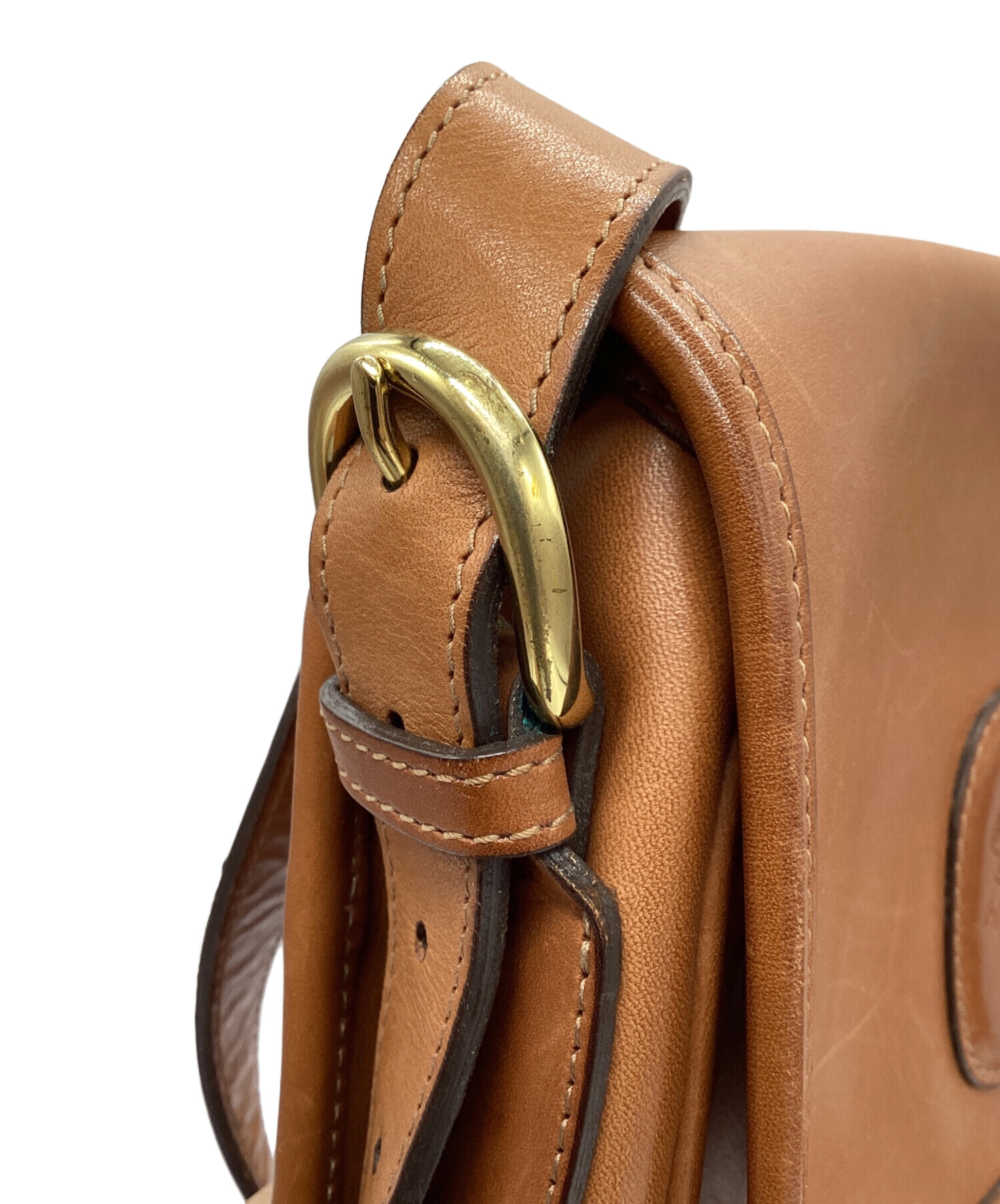 中古・古着通販】GHURKA (グルカ) NO.556 レザーショルダーバッグ