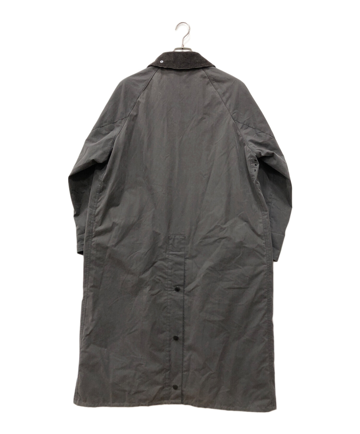 中古・古着通販】Barbour (バブアー) OS WAX BURGHLEY グレー サイズ