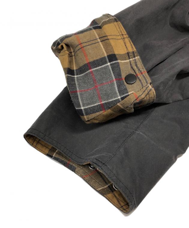 中古・古着通販】Barbour (バブアー) OS WAX BURGHLEY グレー サイズ