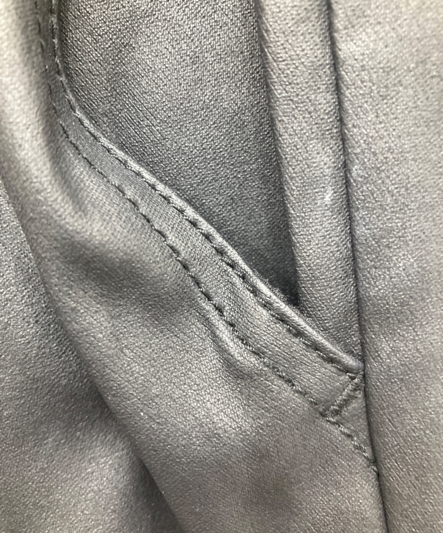 中古・古着通販】Danke schon (ダンケ シェーン) COATING OUTZIP PANTS