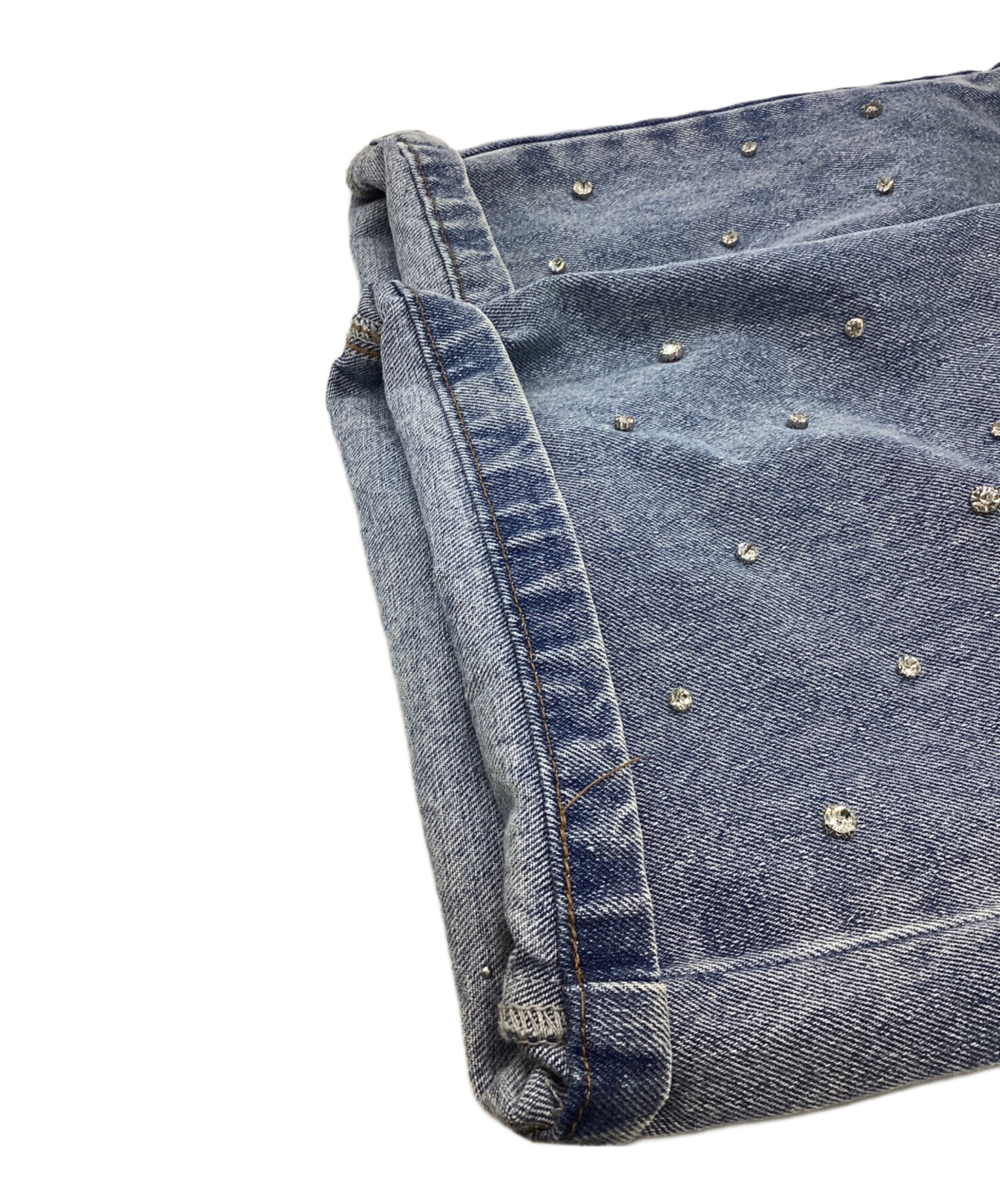 中古・古着通販】Bibiy. (ビビィ) JEWEL DENIM スカイブルー サイズ