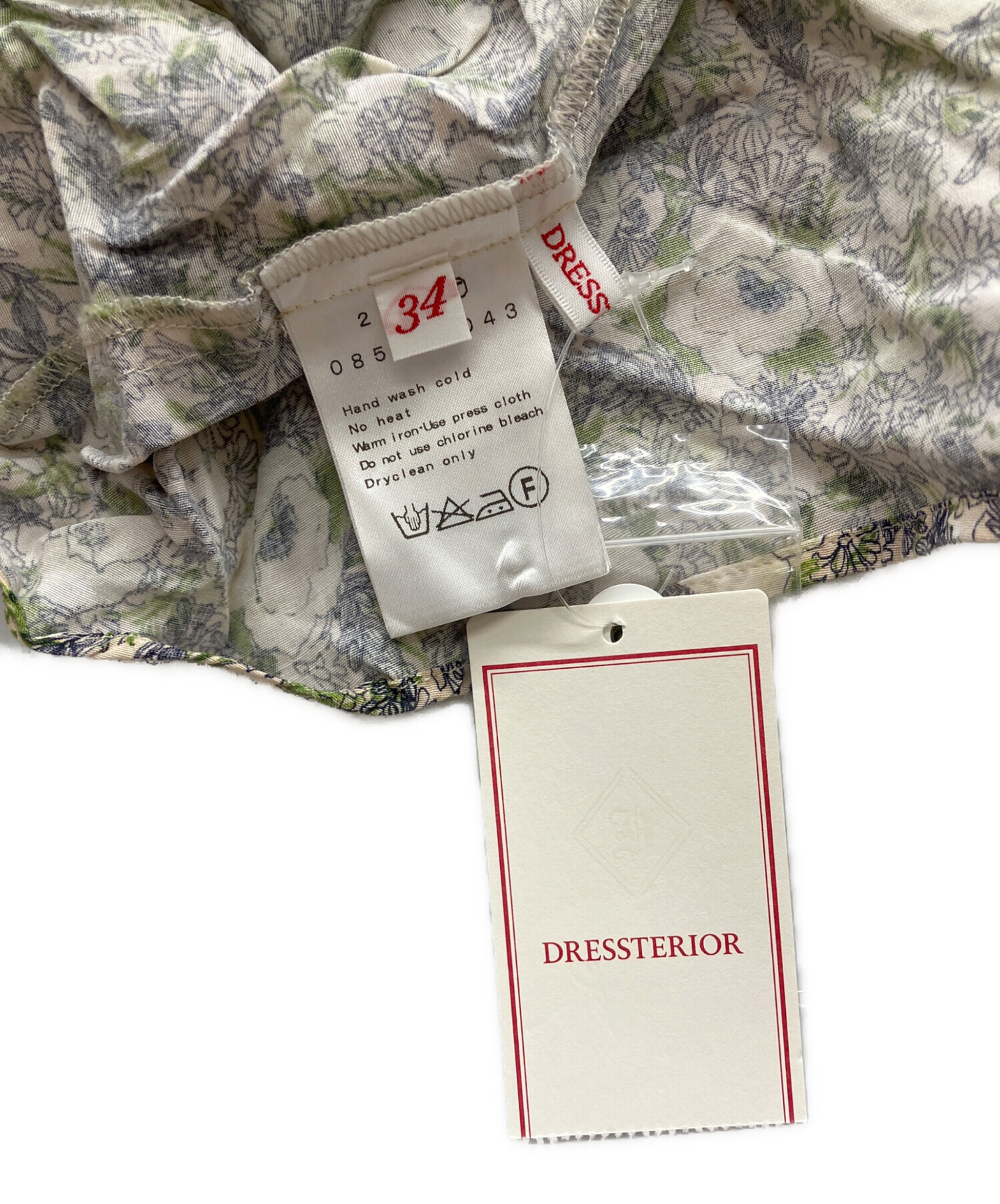 中古・古着通販】DRESSTERIOR (ドレステリア) フラワープリント 