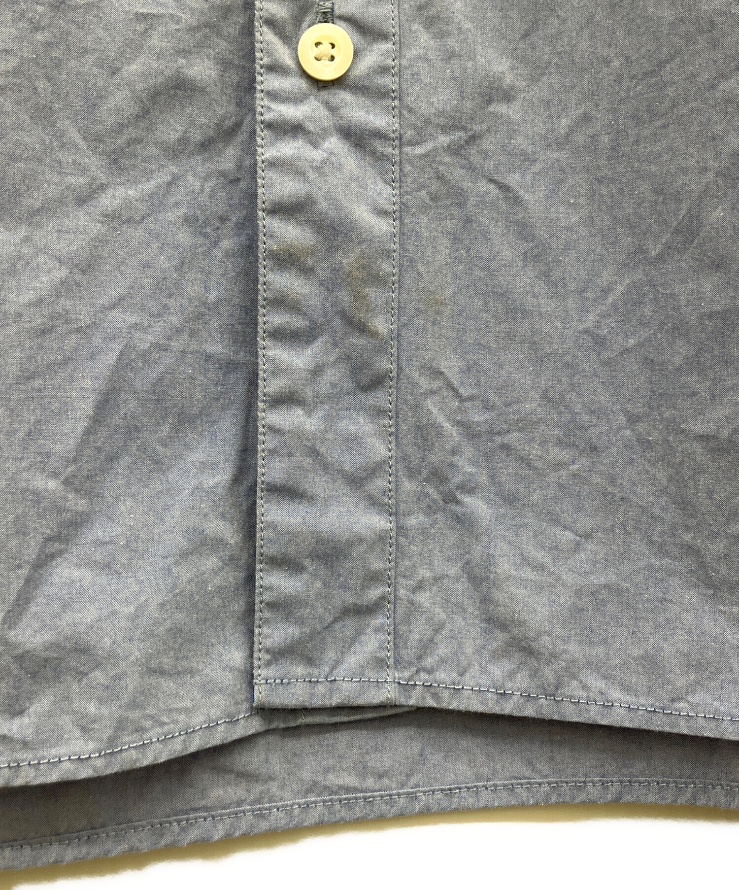 中古・古着通販】MARKA (マーカ) WIDE FIT BAND COLLAR SHIRT スカイ 