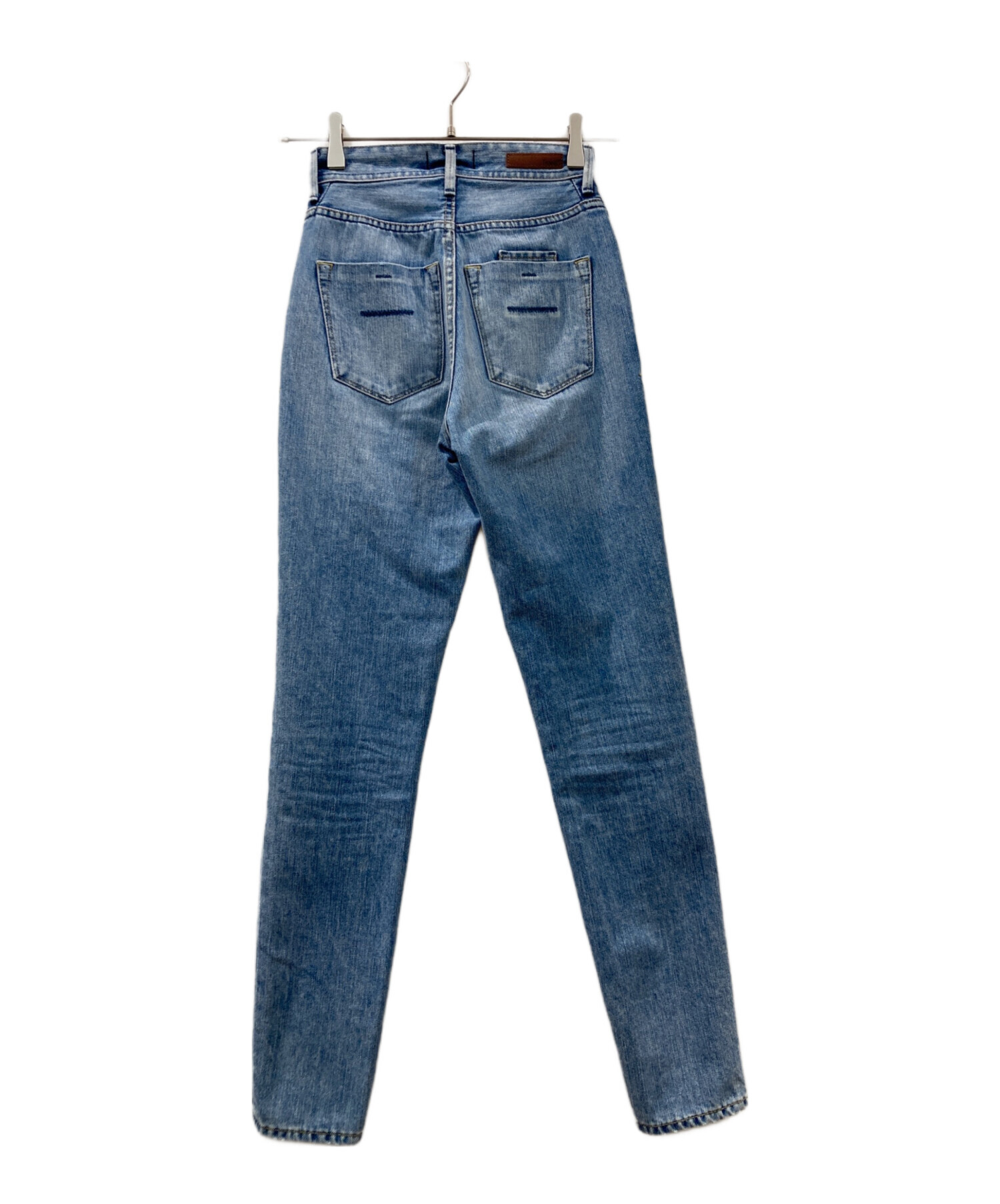 中古・古着通販】YANUK (ヤヌーク) デニムパンツ ブルー サイズ:21