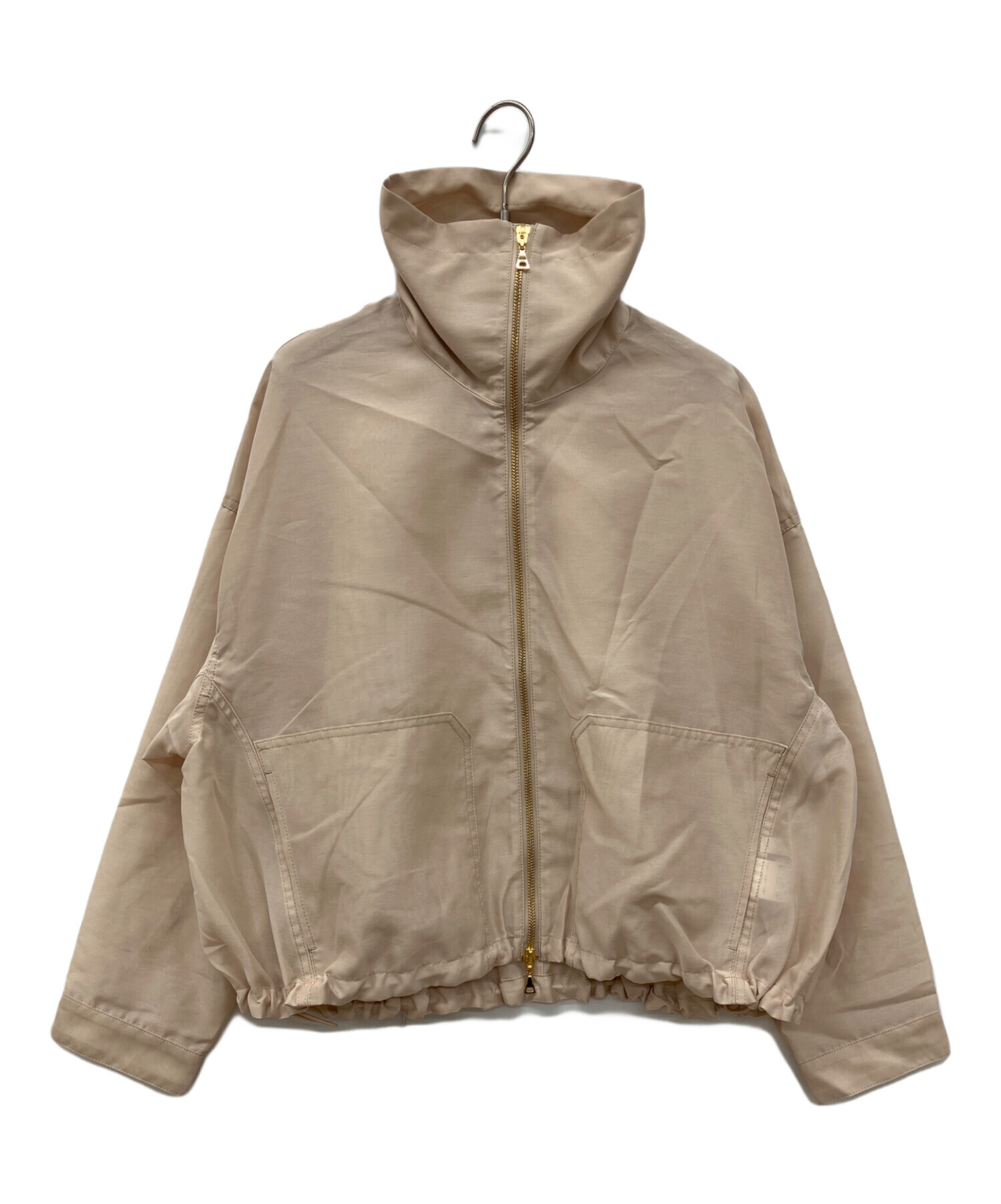 中古・古着通販】Noble (ノーブル) ミルキーシアースタンドカラー