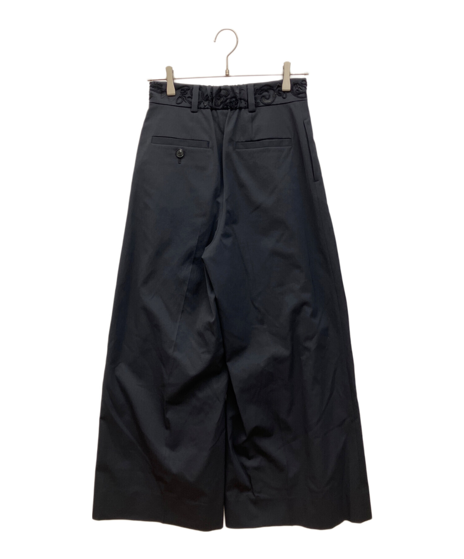 中古・古着通販】MURRAL (ミューラル) Cucurbita embroidered wide 