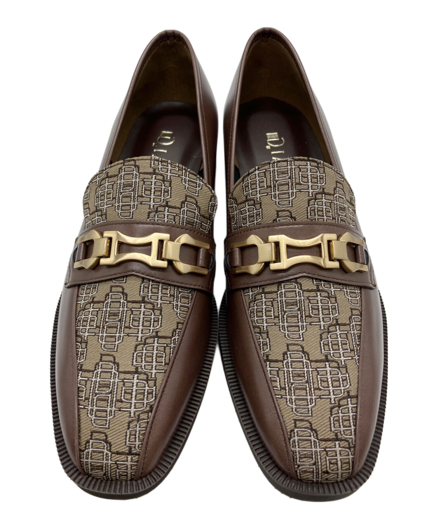 中古・古着通販】DIANA (ダイアナ) モノグラムジャガードローファー