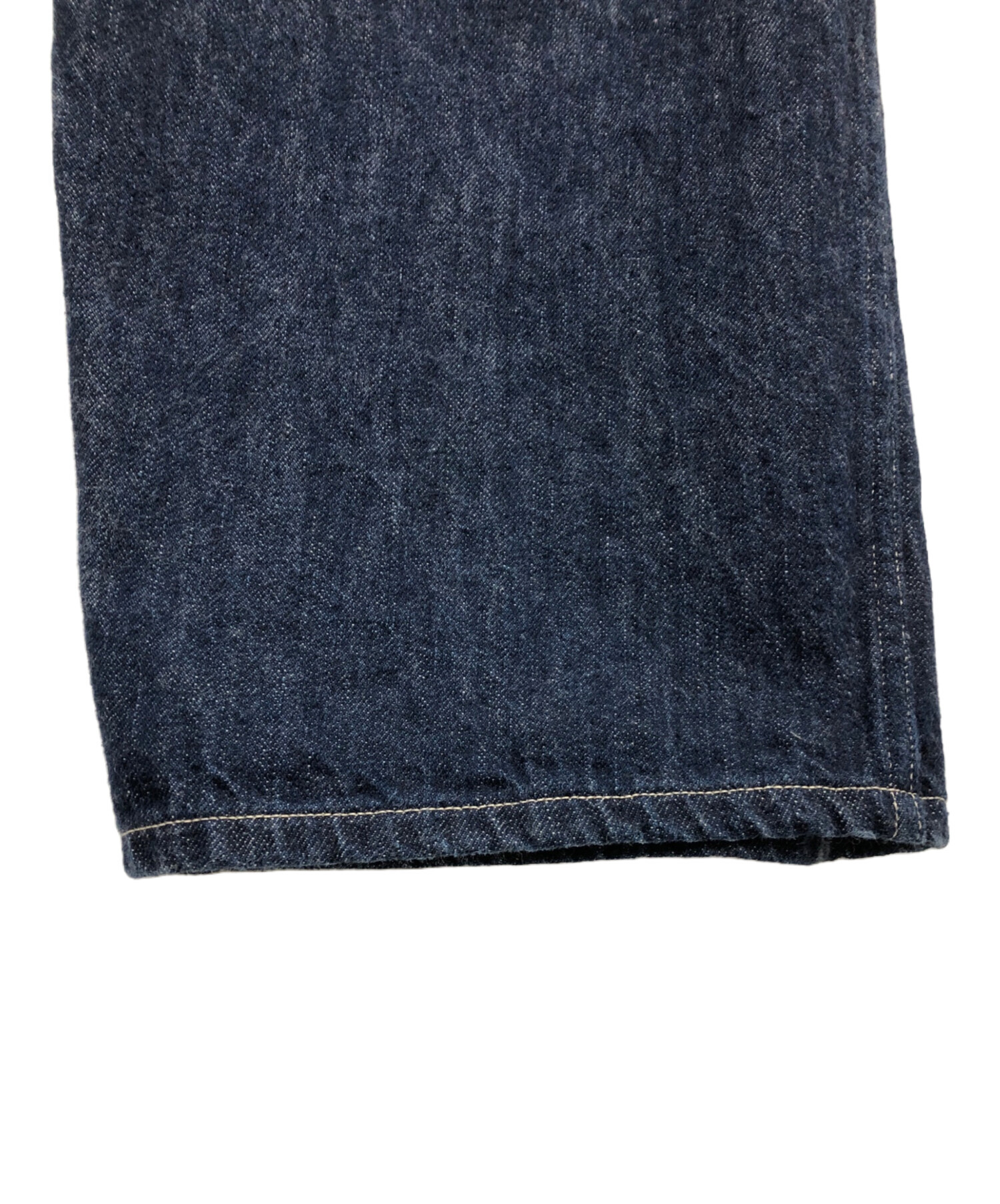 中古・古着通販】COMOLI (コモリ) デニムベルテッドパンツ インディゴ