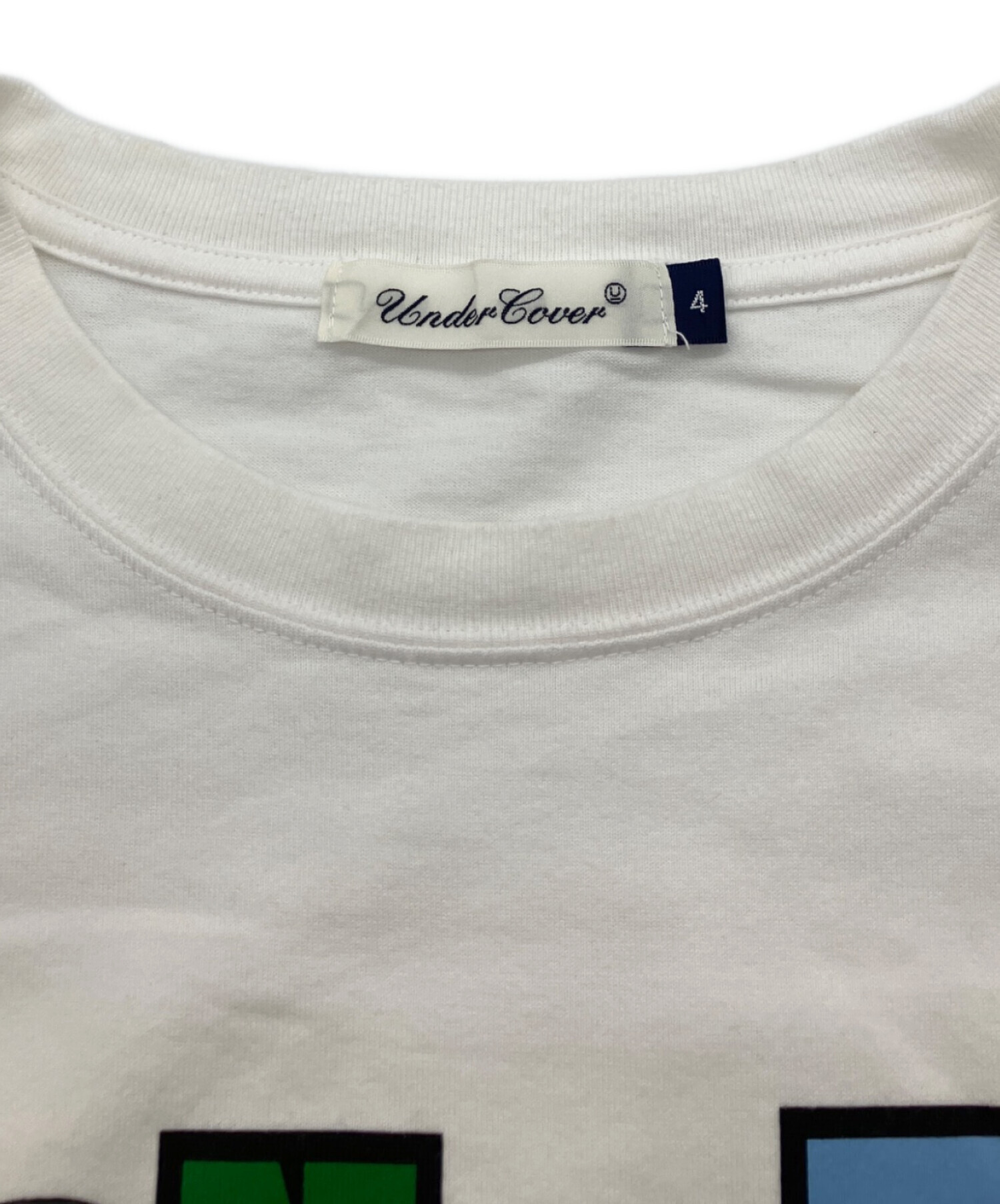中古・古着通販】UNDERCOVER (アンダーカバー) ローズロゴプリントT 