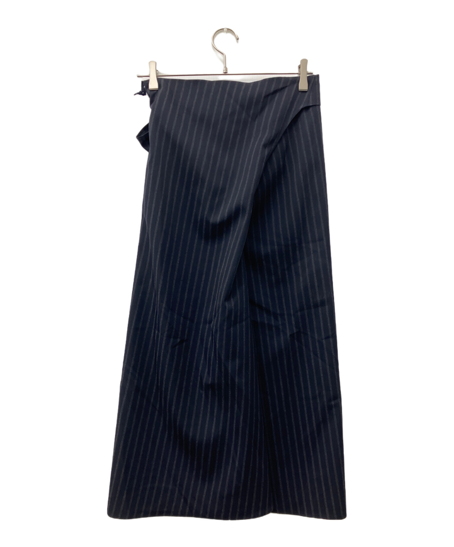 BACCA ロングスカート　ネイビー　巻きスカート　バッカ　サイズ36 BACCA ロングスカート ネイビー 巻きスカート バッカ サイズ36 BACCA