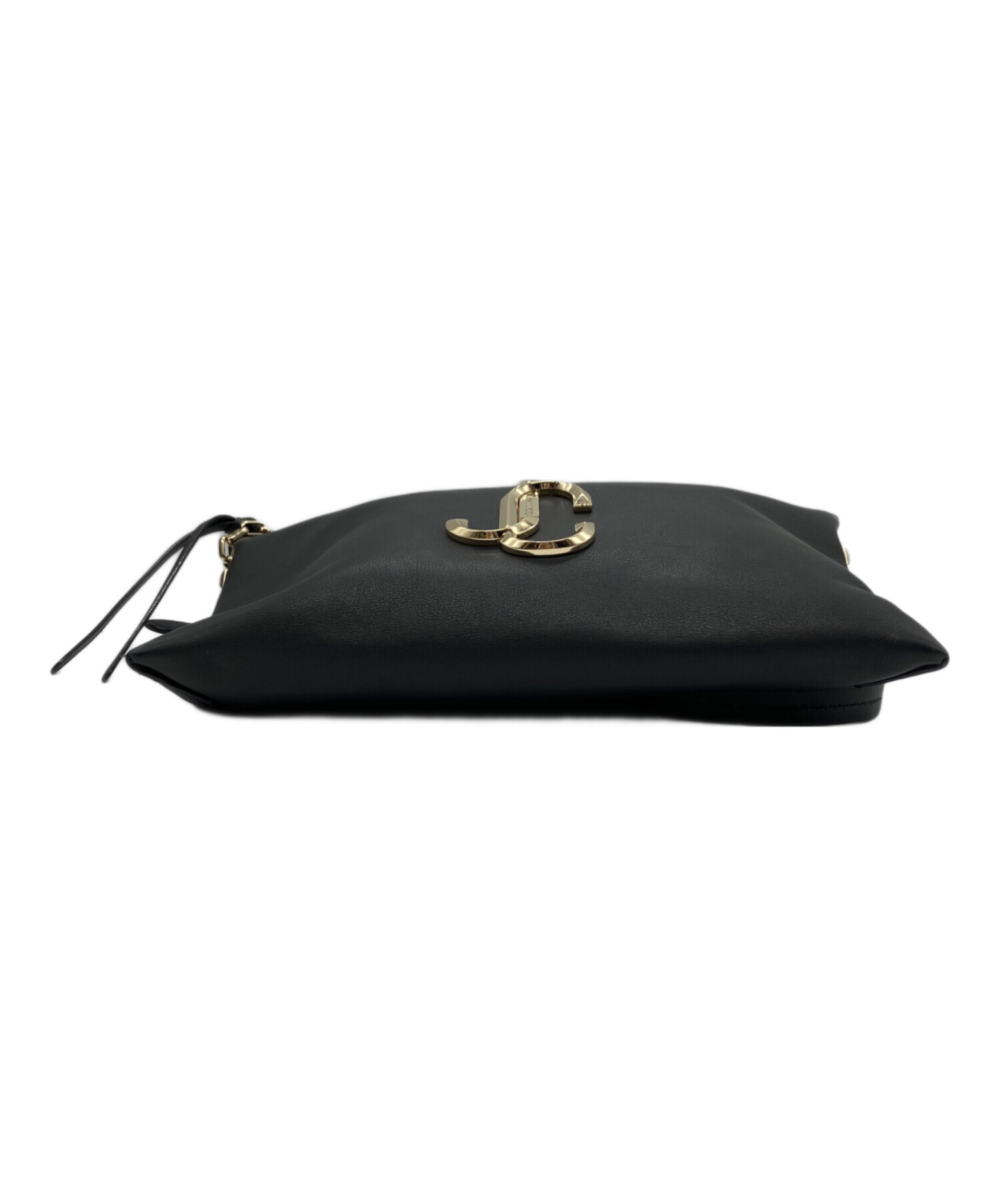 ジミーチュウ JIMMY CHOO ショルダーバッグ チェーンショルダー レザー ブラック 中古 新入荷 OB1876 JIMMY CHOO（ジミーチュウ） ショルダーバッグ チェーンショルダー