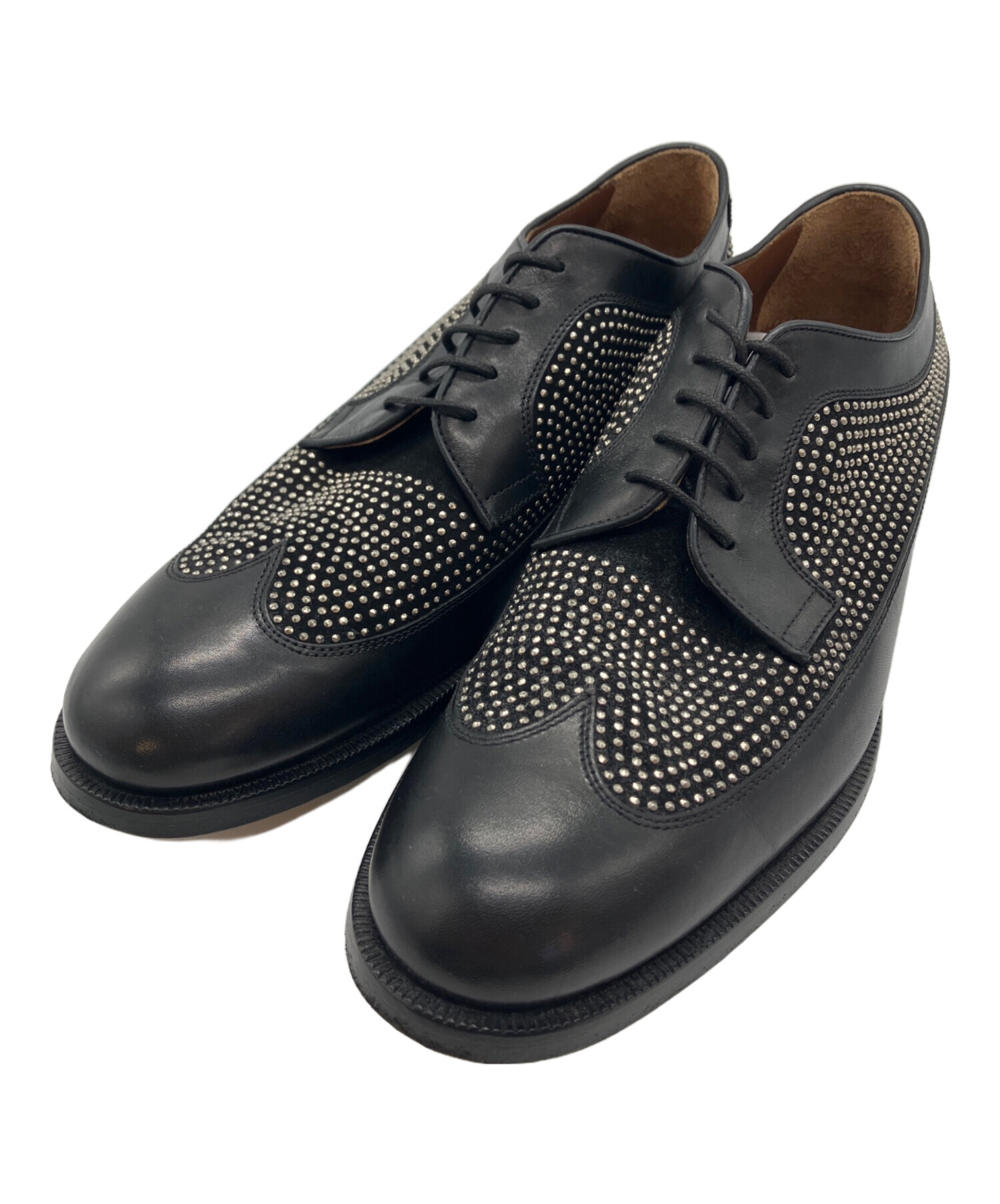 中古・古着通販】JIMMY CHOO (ジミーチュウ) スタッズレースアップ