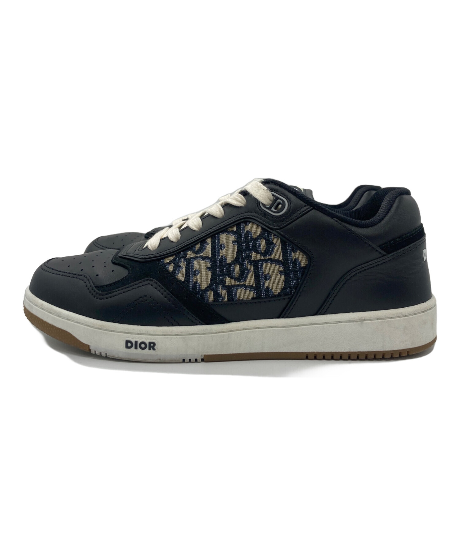 Dior スニーカー 41 中古・古着通販】Dior (ディオール) ロートップスニーカー ブラック