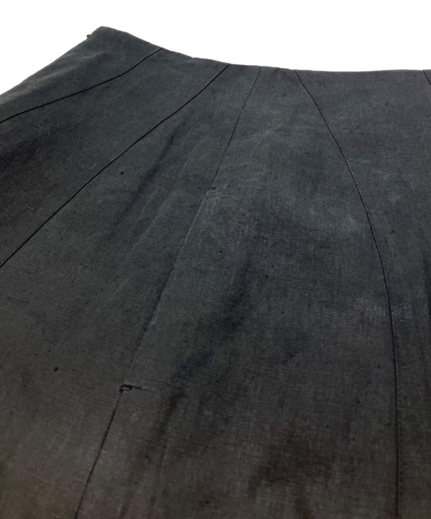 中古・古着通販】INSCRIRE (アンスクリア) リネンフレアスカート