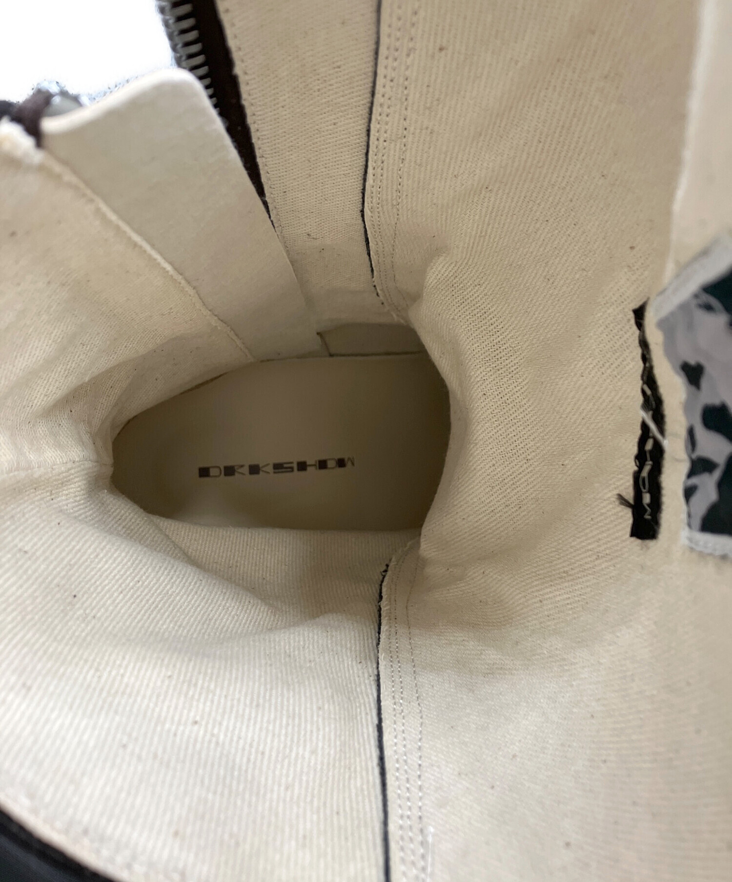 中古・古着通販】DRKSHDW (ダークシャドウ) BOOT SNEAKS ブラック