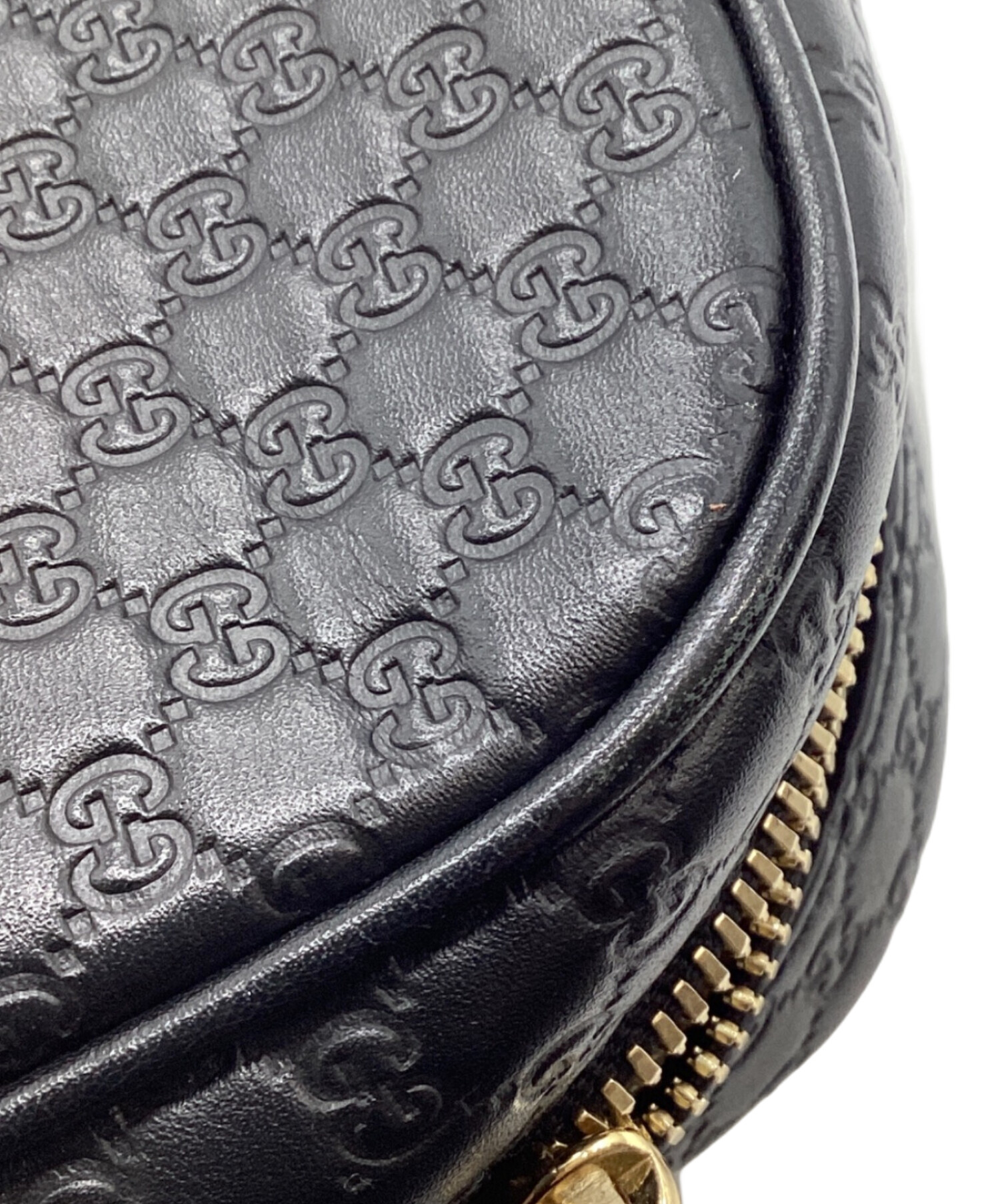 中古・古着通販】GUCCI (グッチ) ショルダーバッグ ブラック｜ブランド