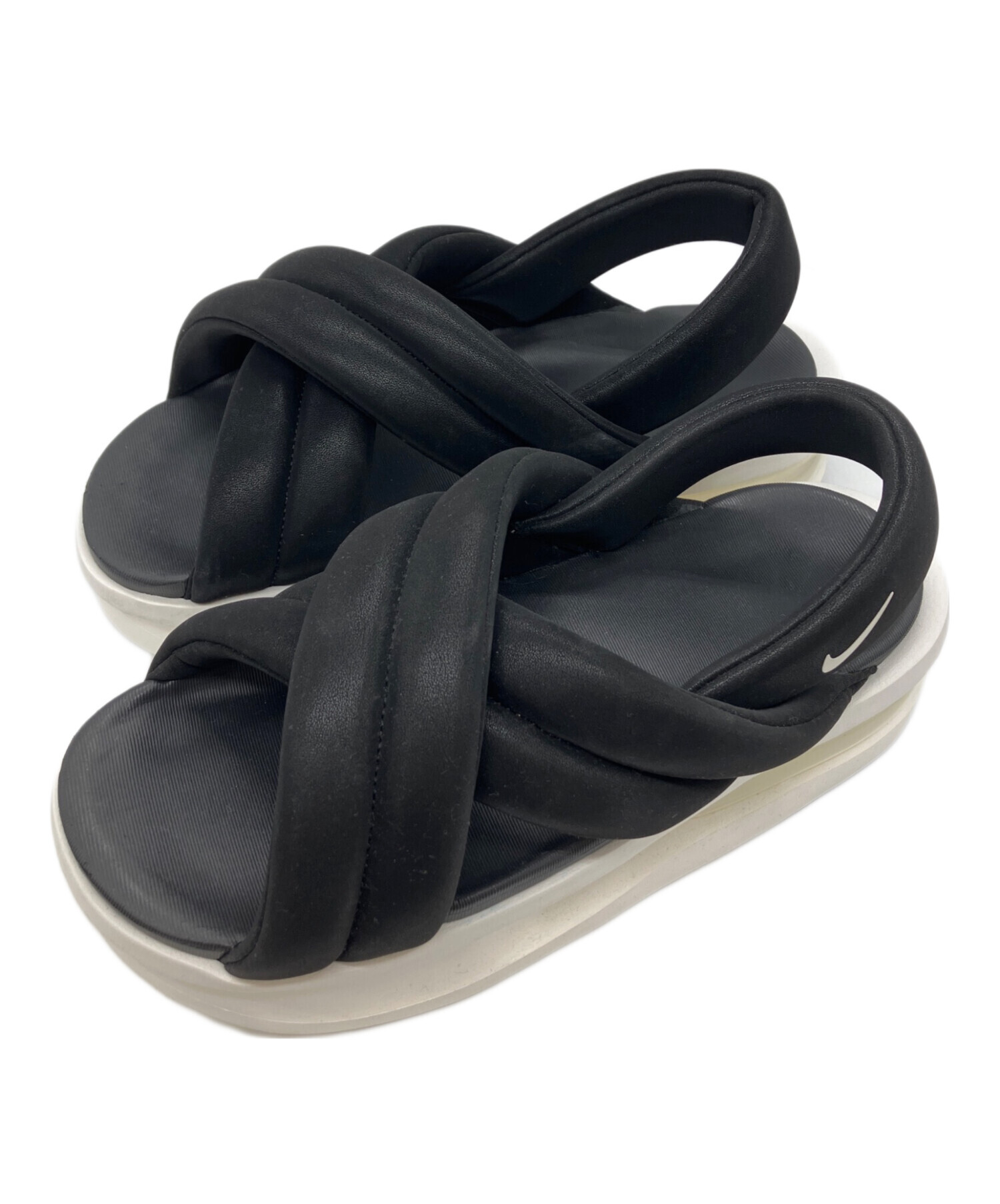 中古・古着通販】NIKE (ナイキ) サンダル ブラック サイズ:24
