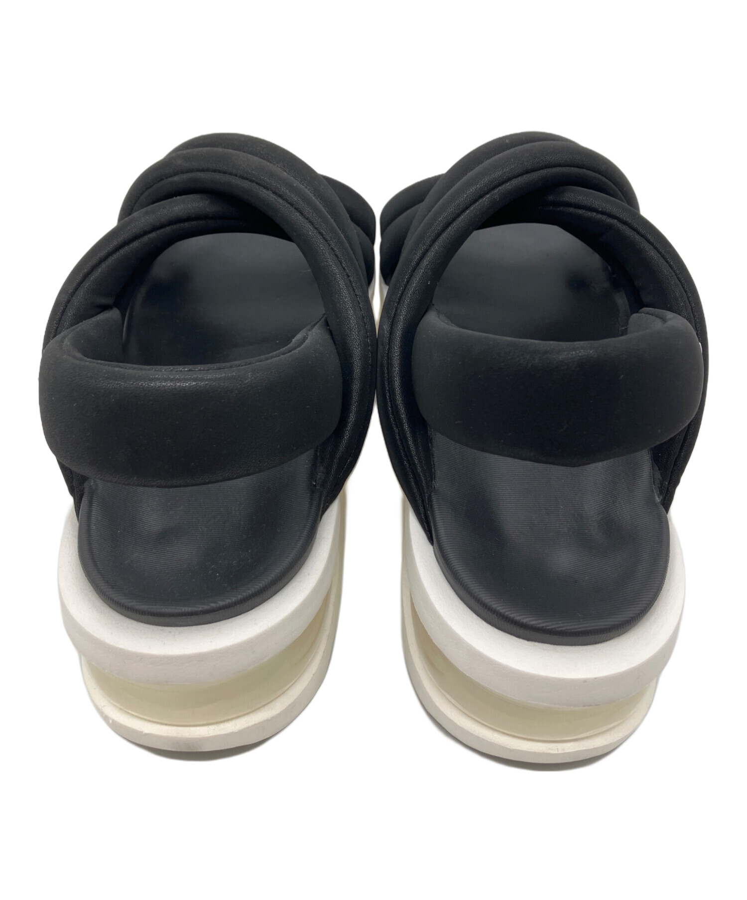 中古・古着通販】NIKE (ナイキ) サンダル ブラック サイズ:24