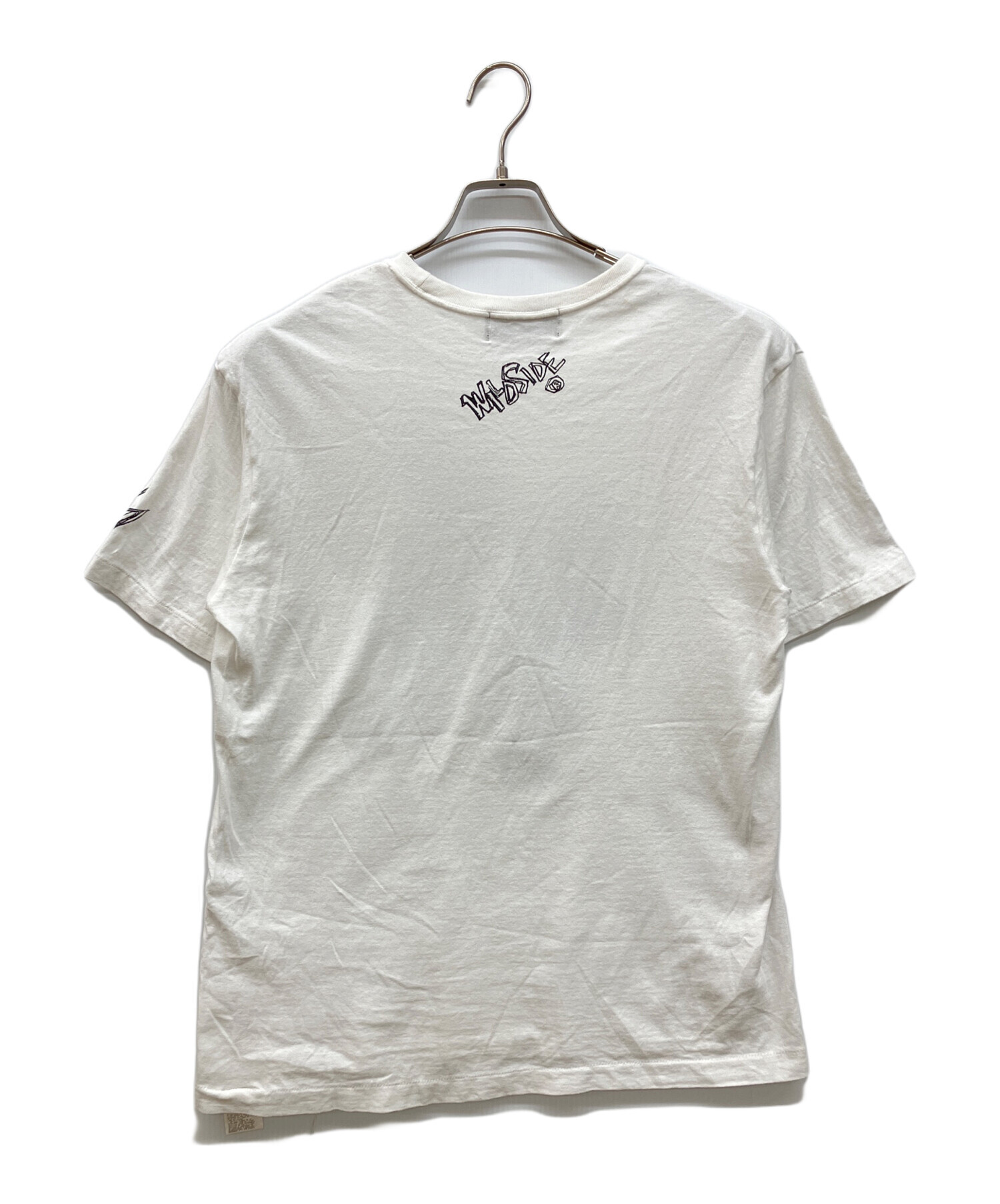 YOHJI YAMAMOTO ヨウジヤマモト Tシャツ・カットソー S 白 【古着】【中古】【送料無料】 YOHJI YAMAMOTO ヨウジヤマモト Tシャツ・カットソー S 白 【古着