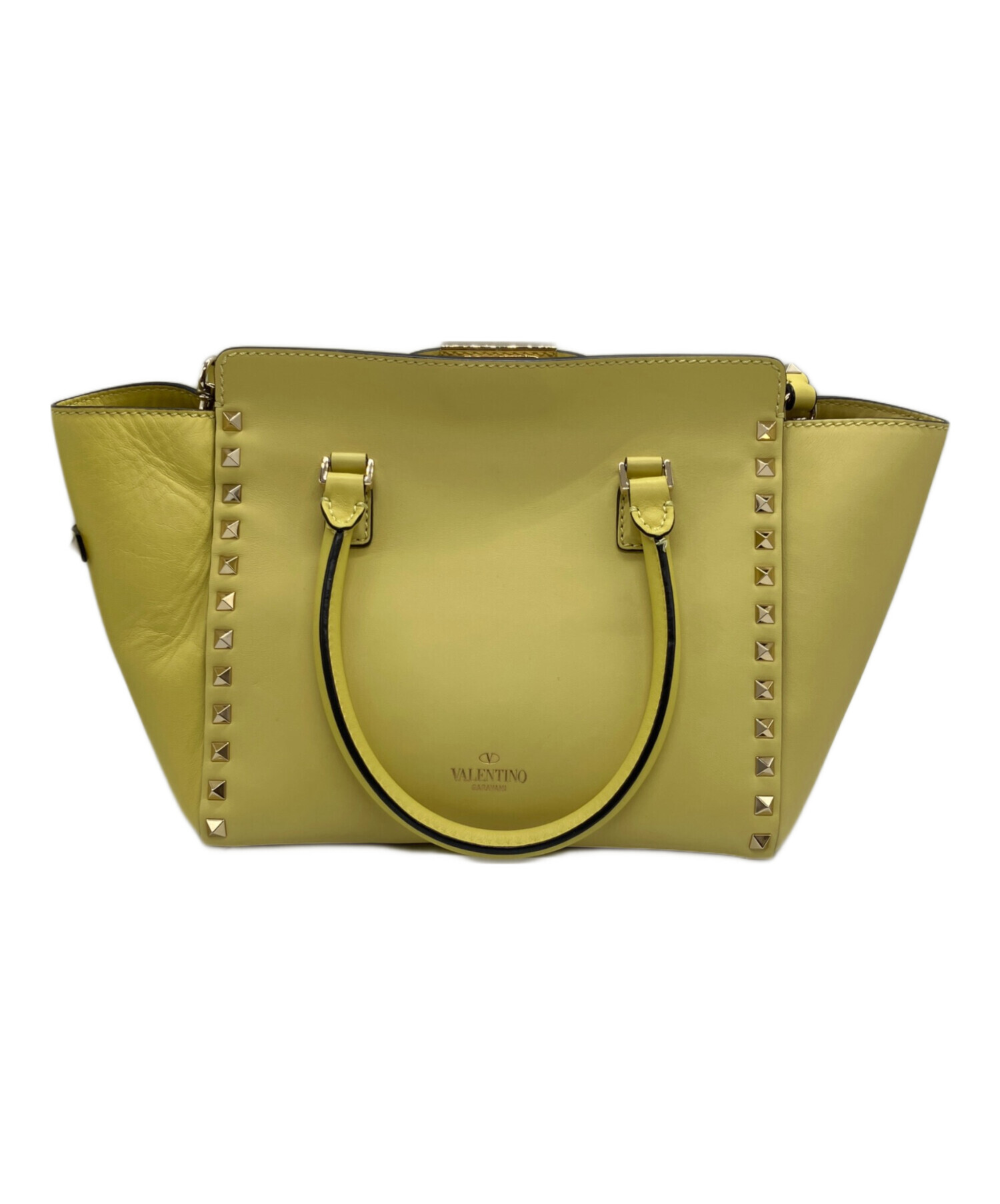 【定価40万 未使用】VALENTINO イエロー ショルダーバッグ 中古・古着通販】VALENTINO GARAVANI (ヴァレンティノ・ガラヴァーニ