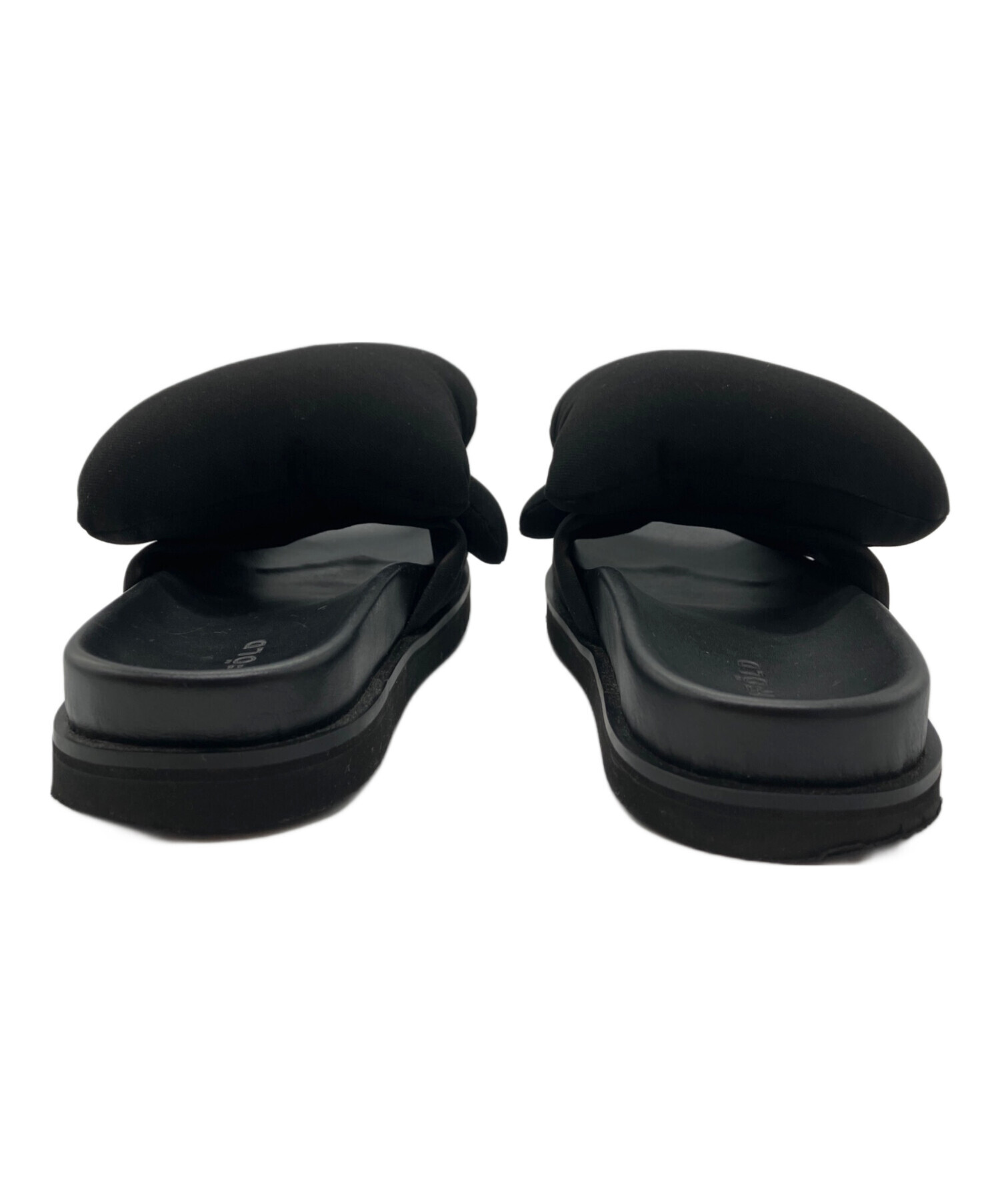 中古・古着通販】ENFOLD (エンフォルド) Seeds Sandals ブラック