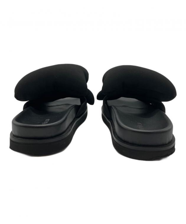 中古・古着通販】ENFOLD (エンフォルド) Seeds Sandals ブラック