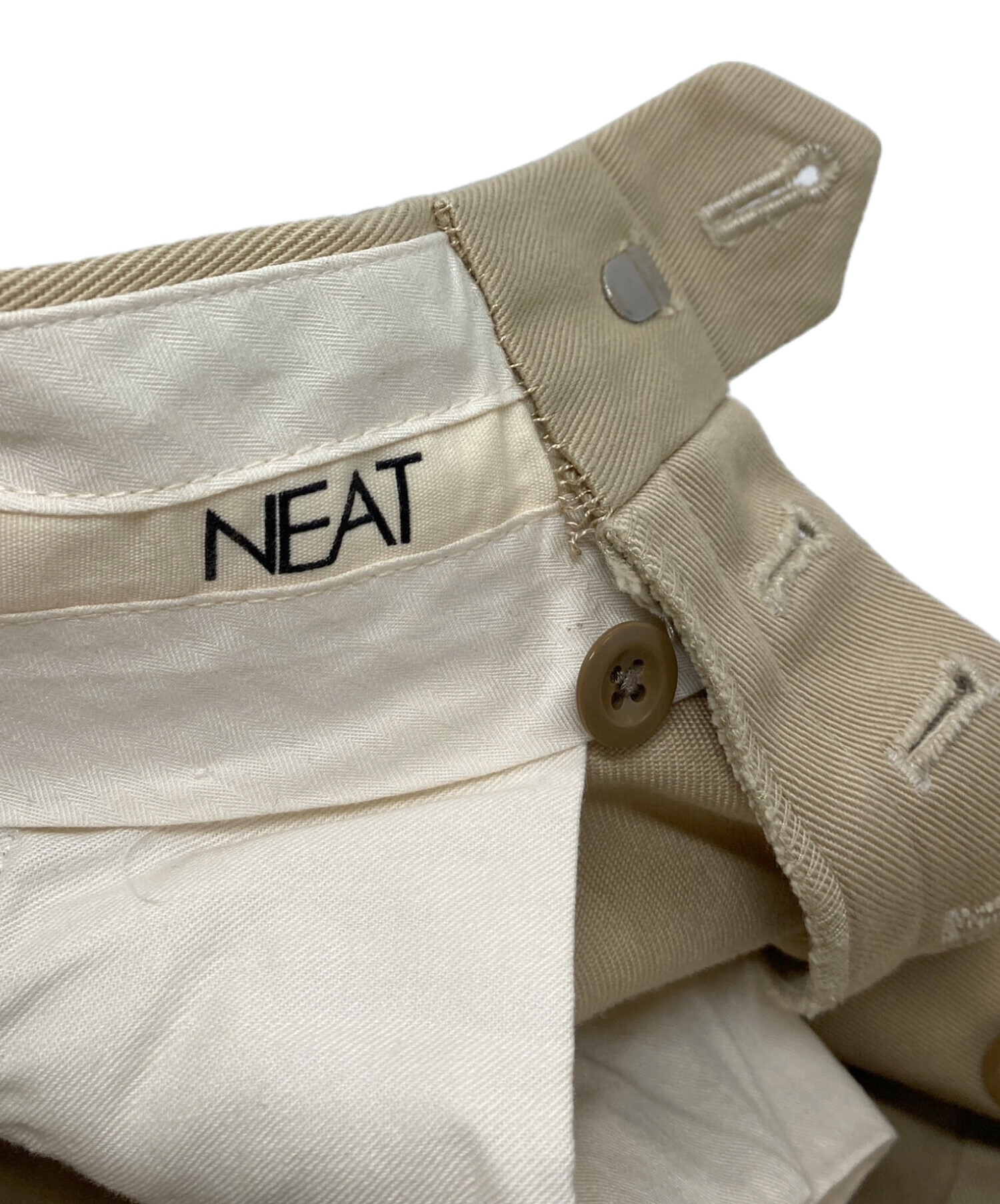中古・古着通販】NEAT (ニート) チノ テーパード パンツ 日本製