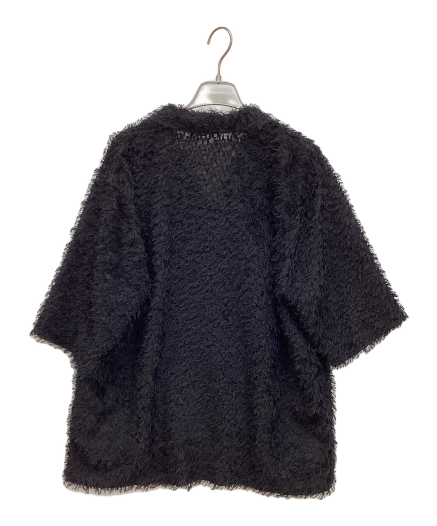 【美品】MANOF CUT JACQUARD SHIRT 店舗限定カラー 中古・古着通販】MANOF (マノフ) カットジャガードシャツ ブラック