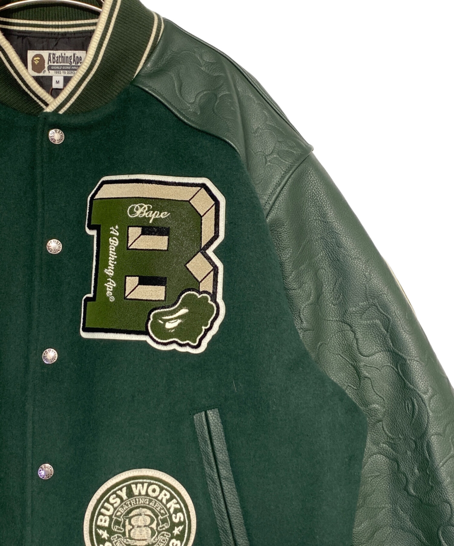 中古・古着通販】A BATHING APE (ア ベイシング エイプ) Patch Varsity