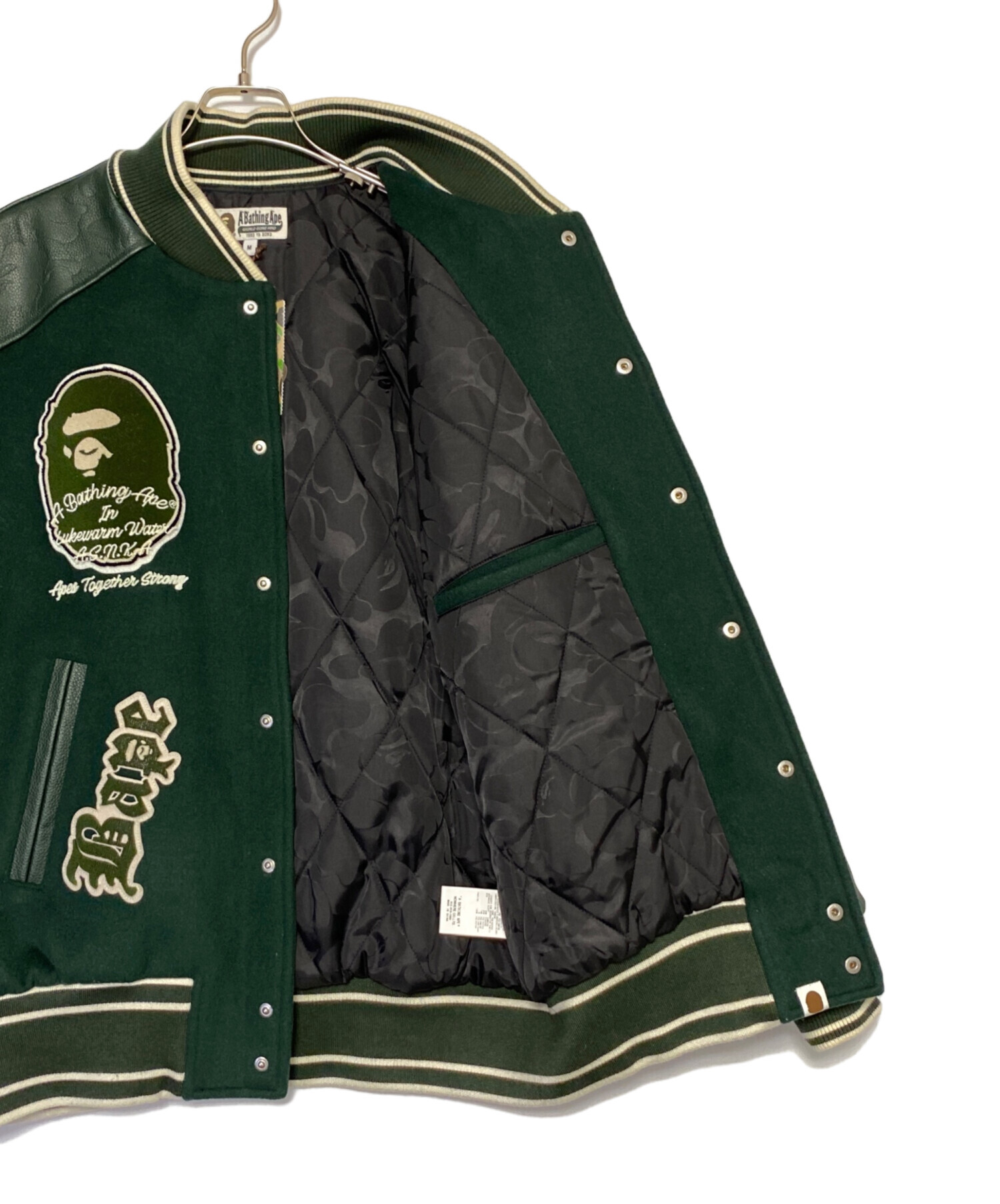 中古・古着通販】A BATHING APE (ア ベイシング エイプ) Patch Varsity