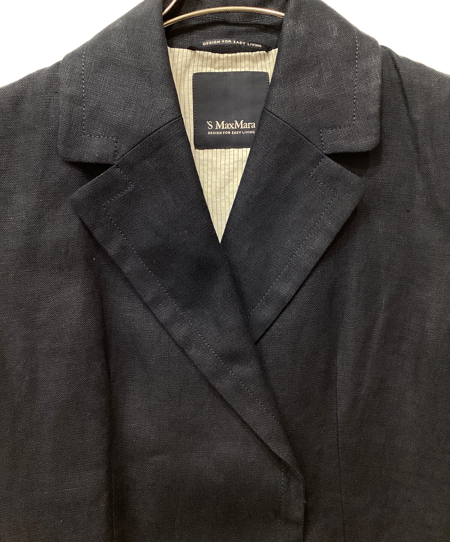 中古・古着通販】'S Max Mara (エスマックスマーラ) リネンロングジレ