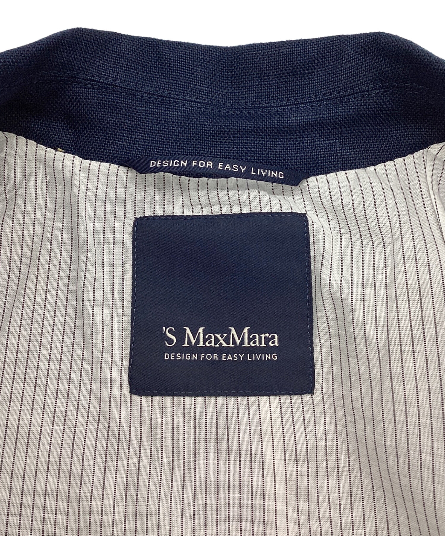 中古・古着通販】'S Max Mara (エスマックスマーラ) リネンロングジレ