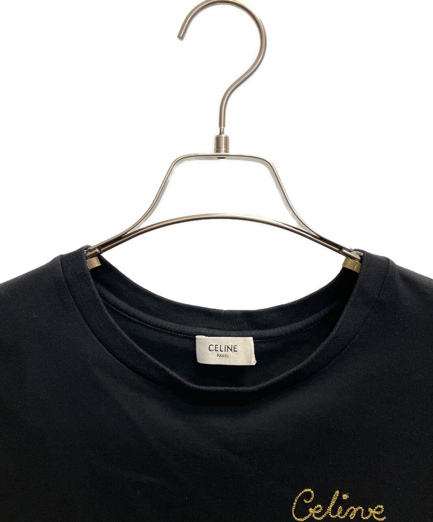 中古・古着通販】CELINE (セリーヌ) エンブロイダリー クルーネック