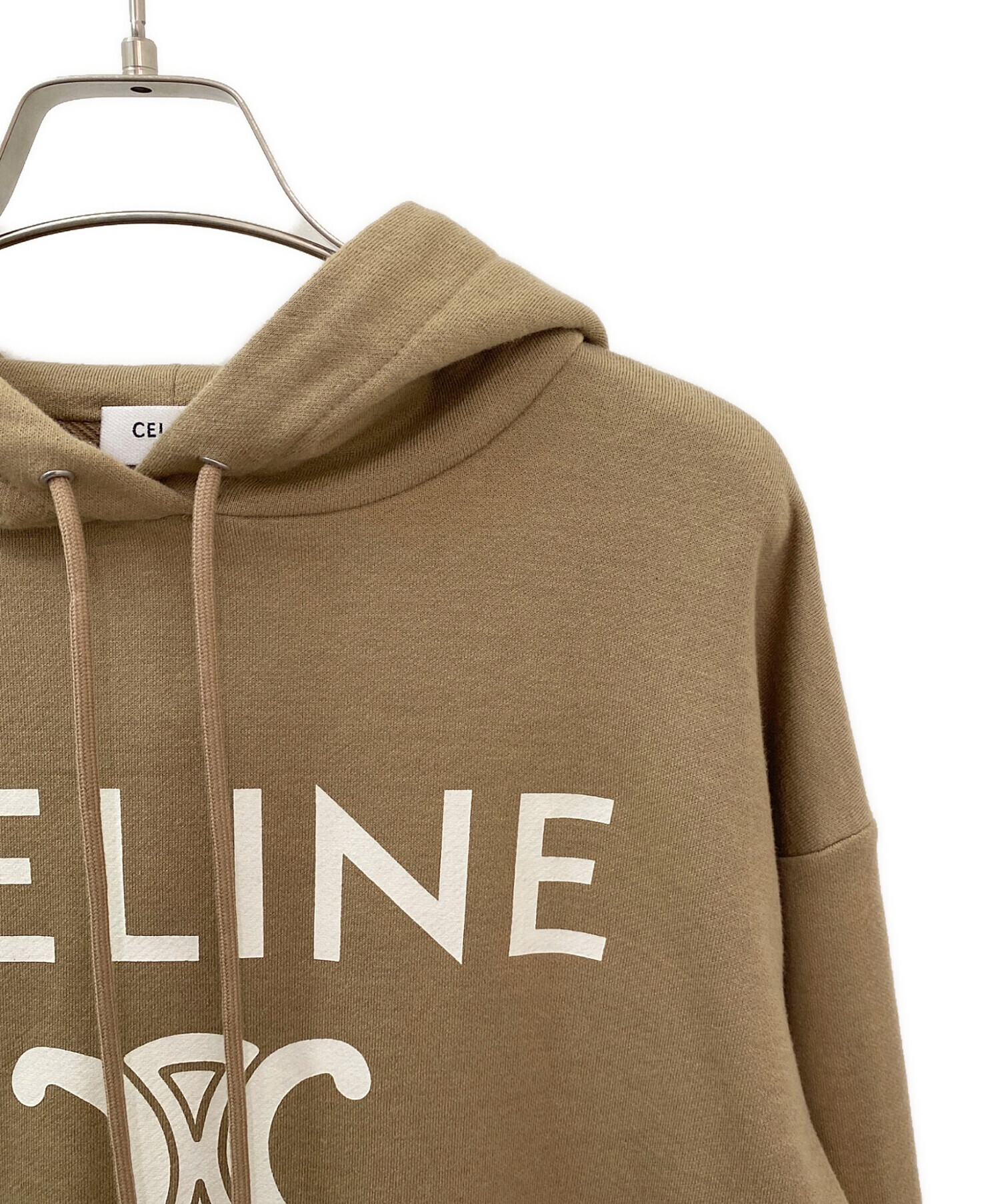 中古・古着通販】CELINE (セリーヌ) トリオンフ ロゴ プリント プル 